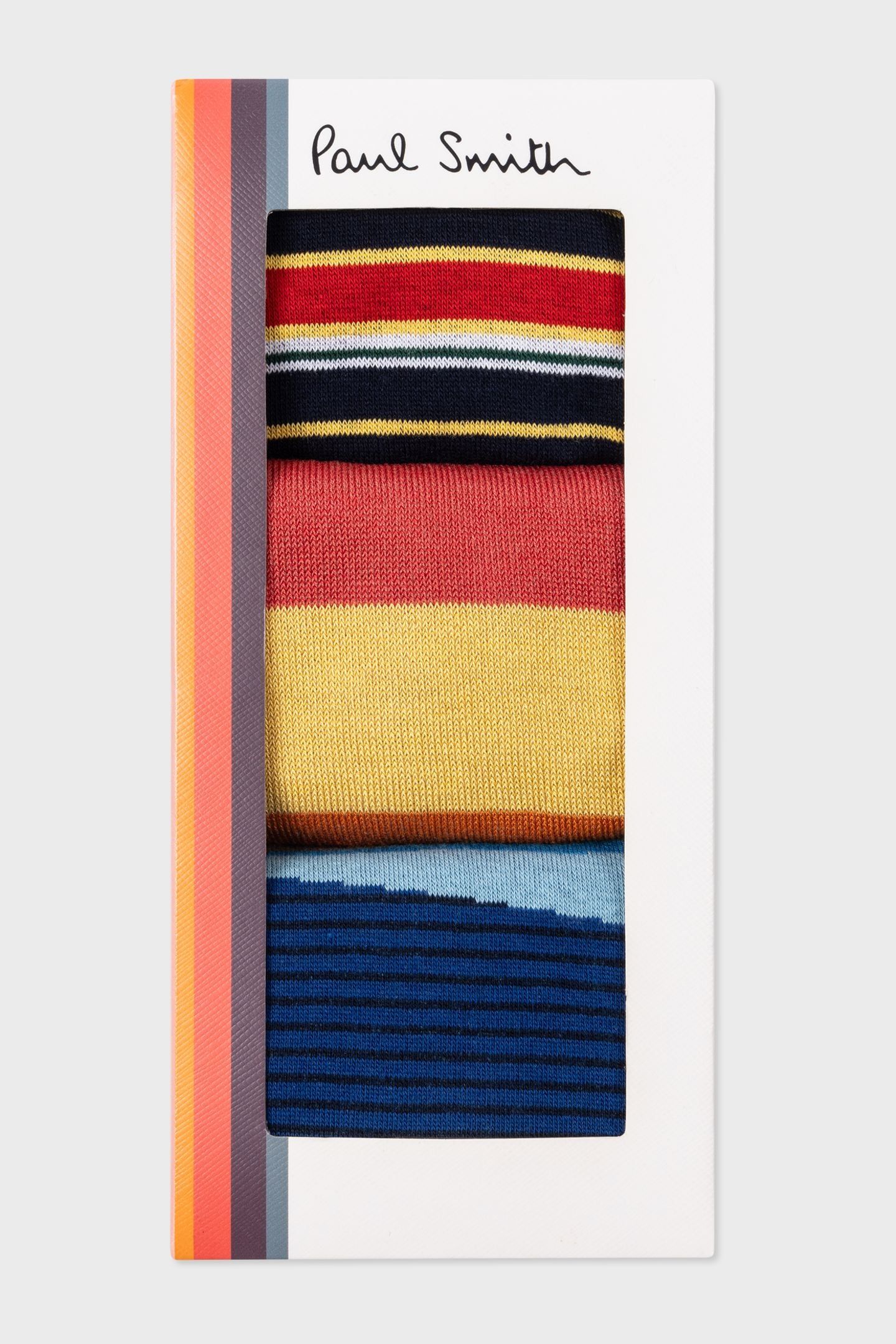 MEN SOCK 3 PACK BRIGHT NAVY 1