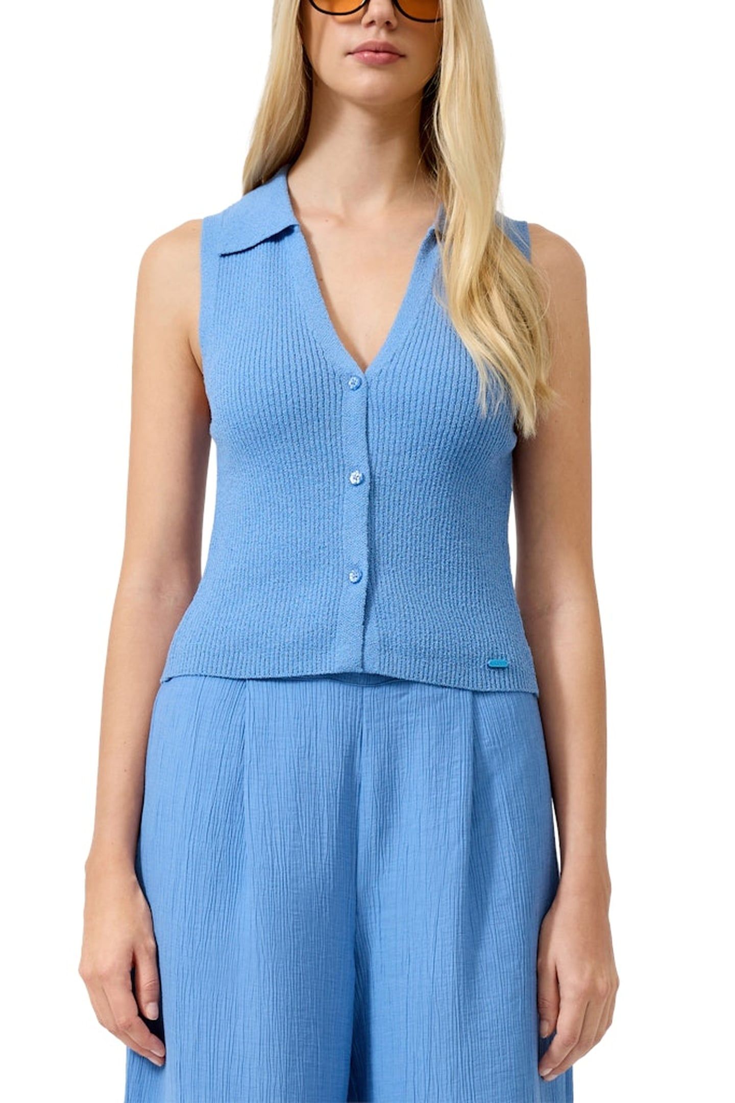 S.OLIVER-QS PULLOVER BLUE 1