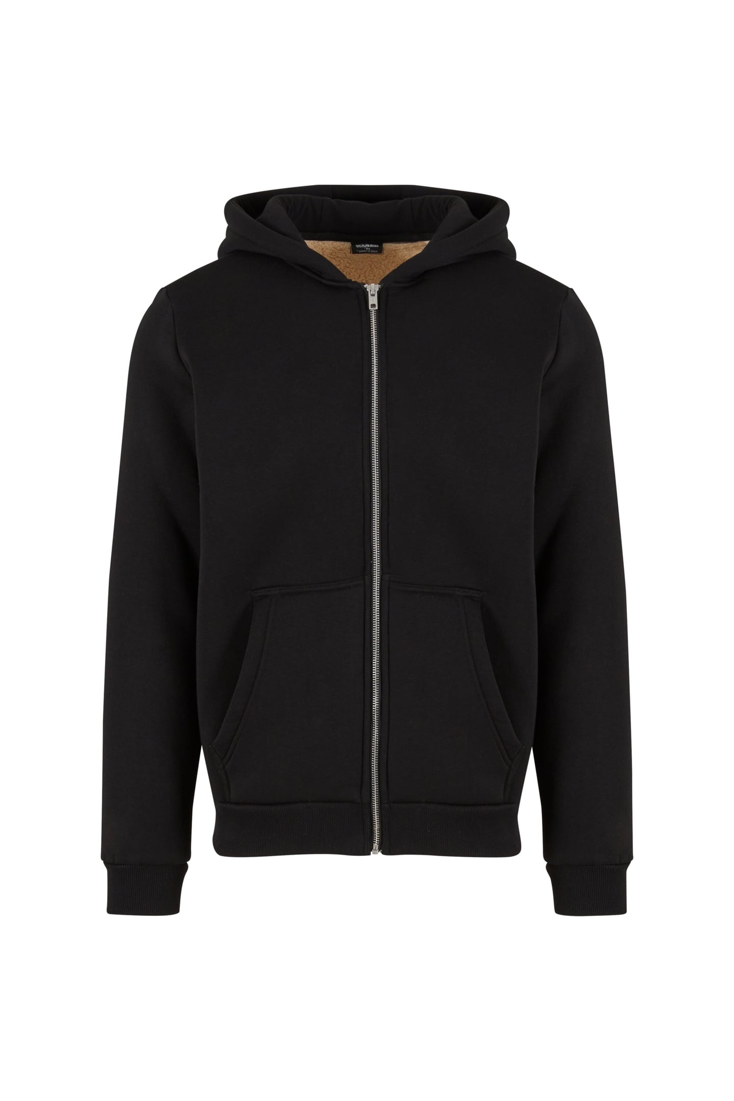 BONDED SHERPA ZIP HOODY BLACK 3