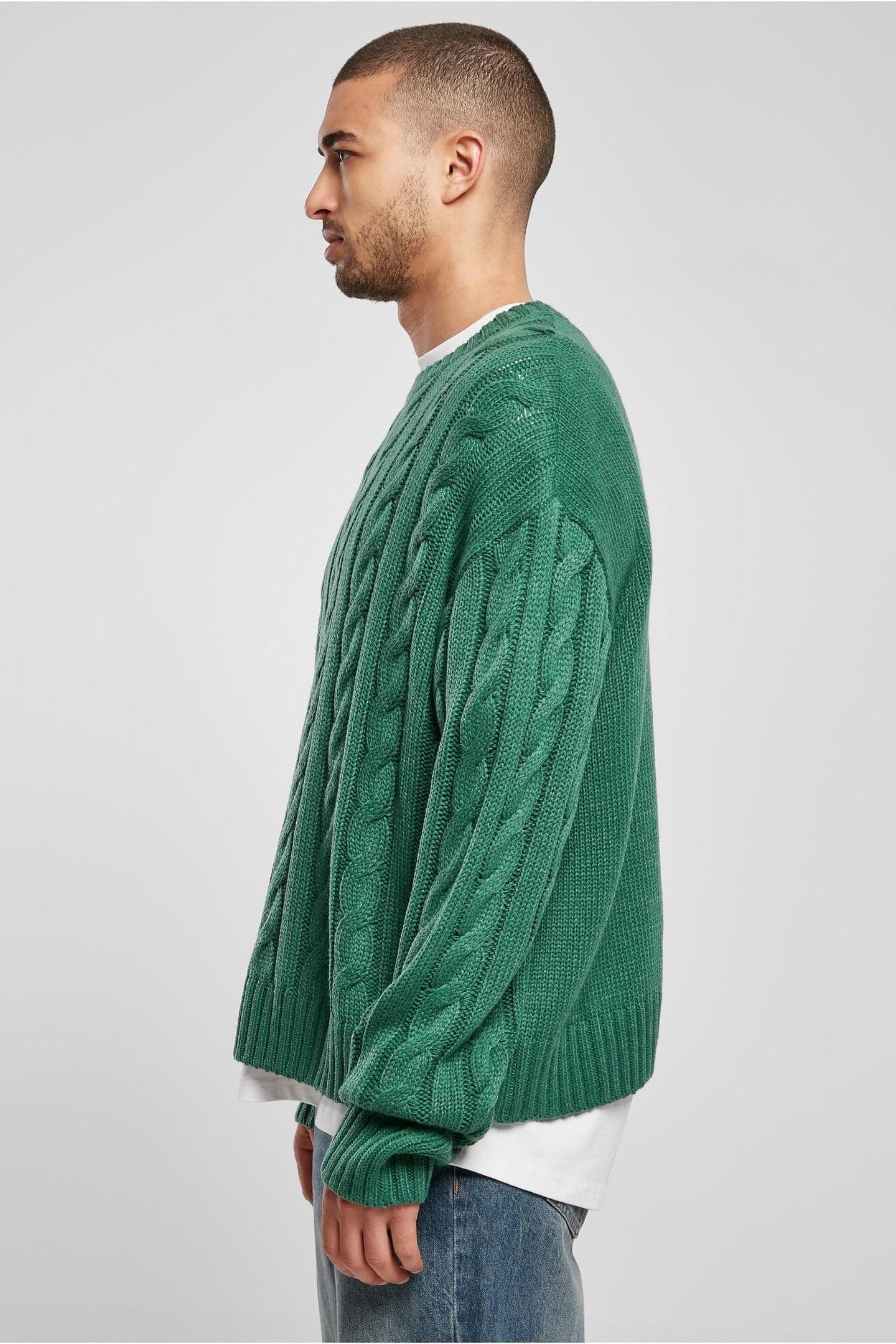 BOXY SWEATER GREEN 7