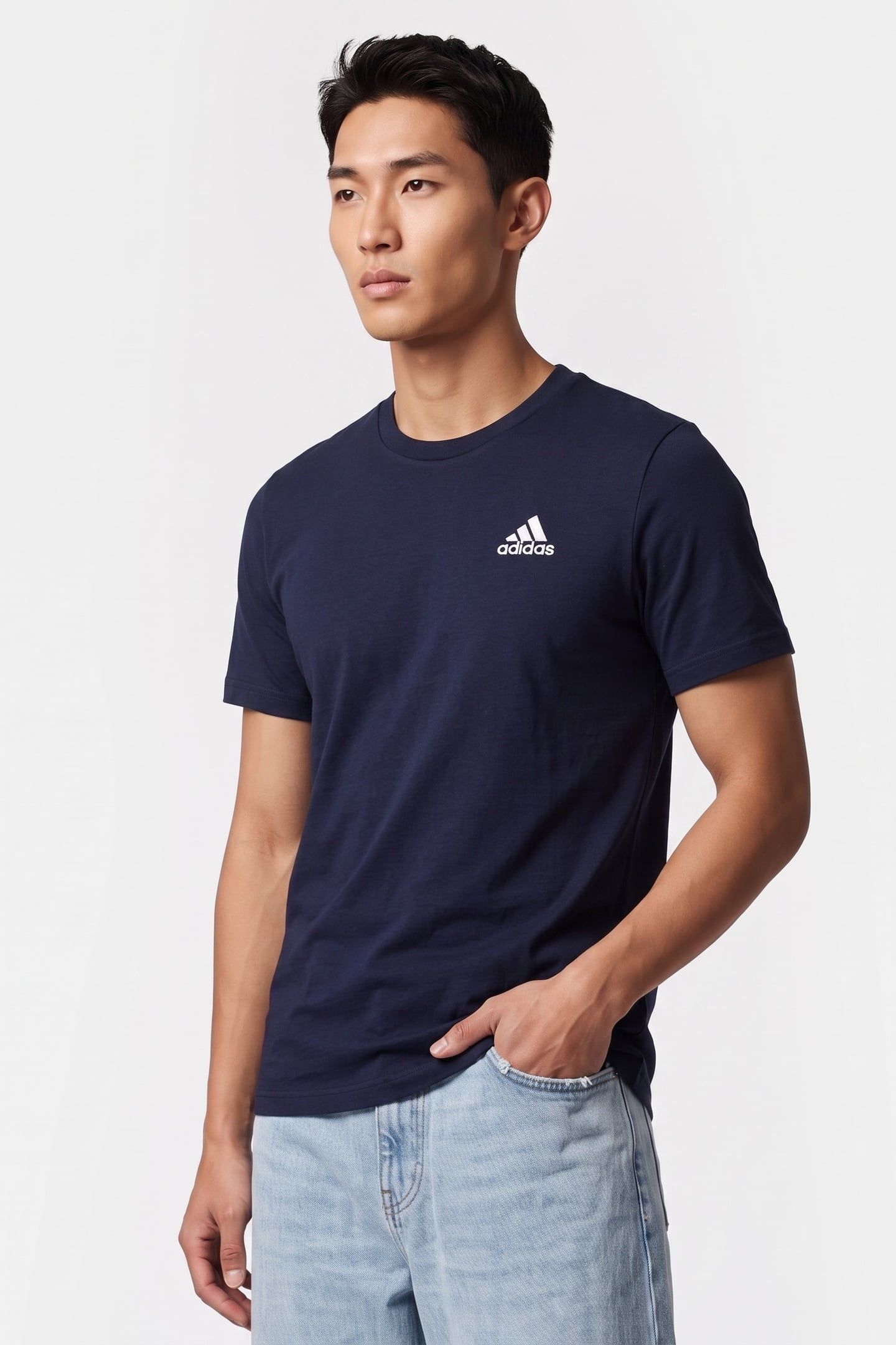 UNISEX SPORTSWEAR ESSENTIALS SINGLE JERSEY EMBROIDERED SMALL 2