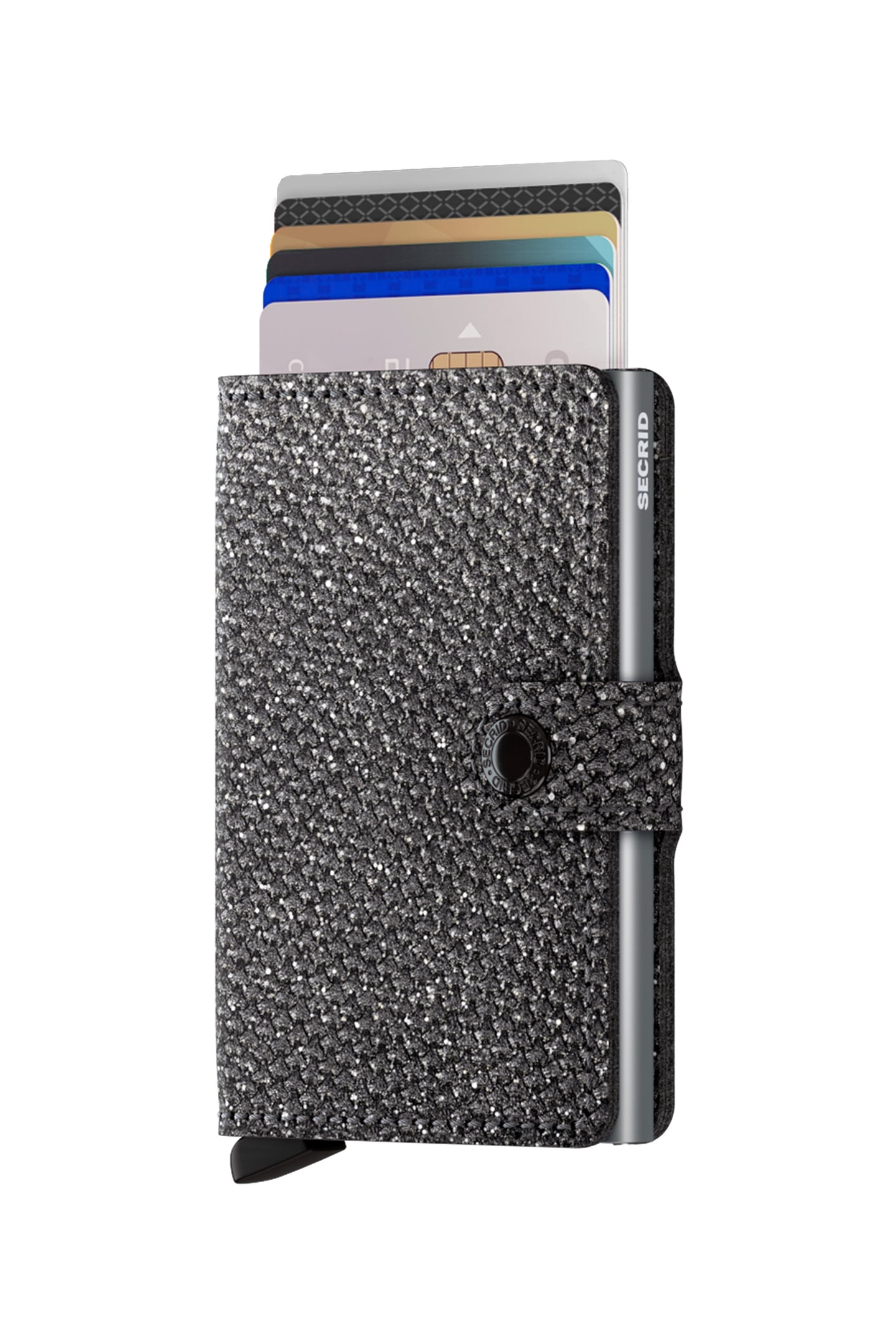 UNISEX MINIWALLET SPARKLE SILVER 2