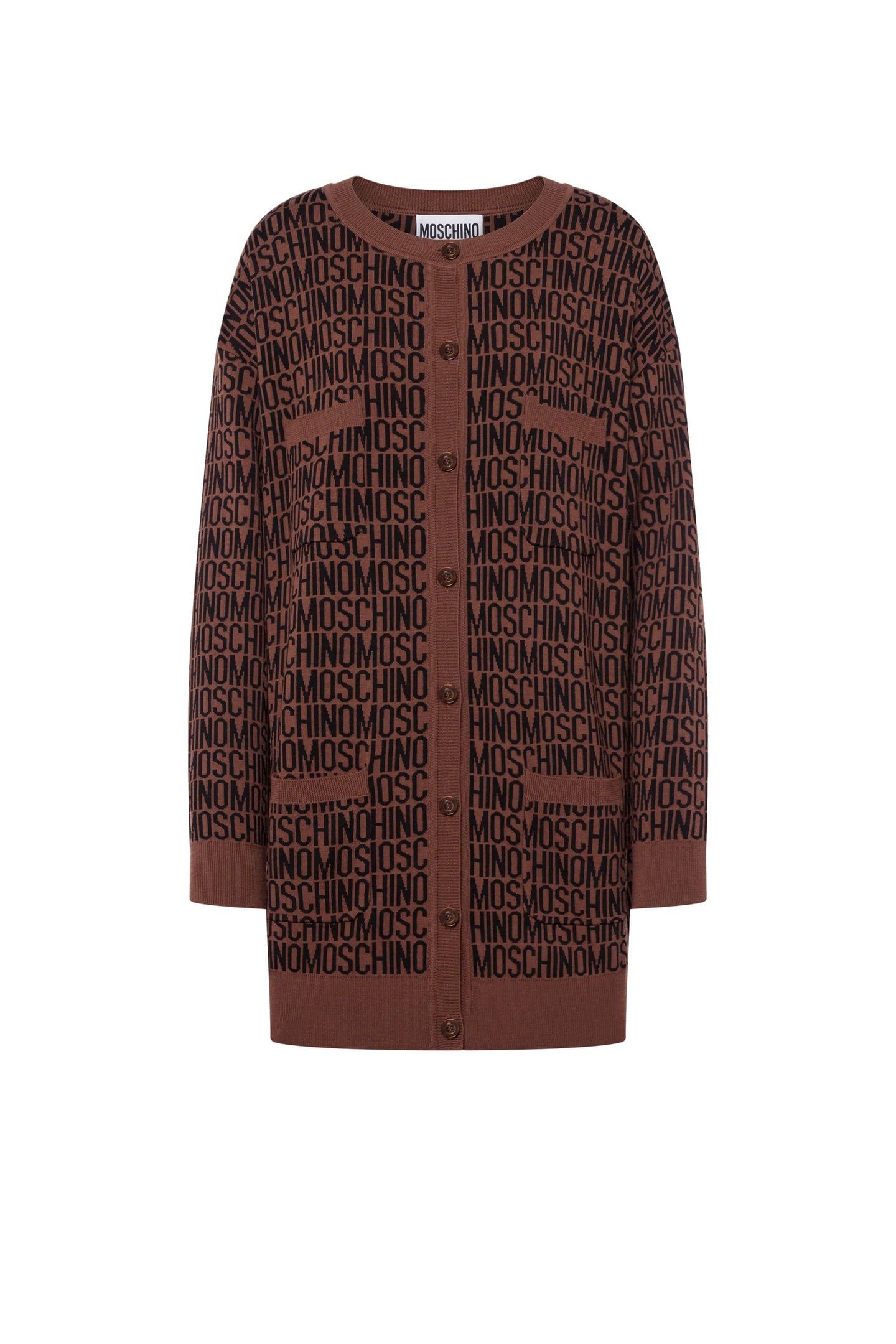 KNITTED JACKET BROWN 3