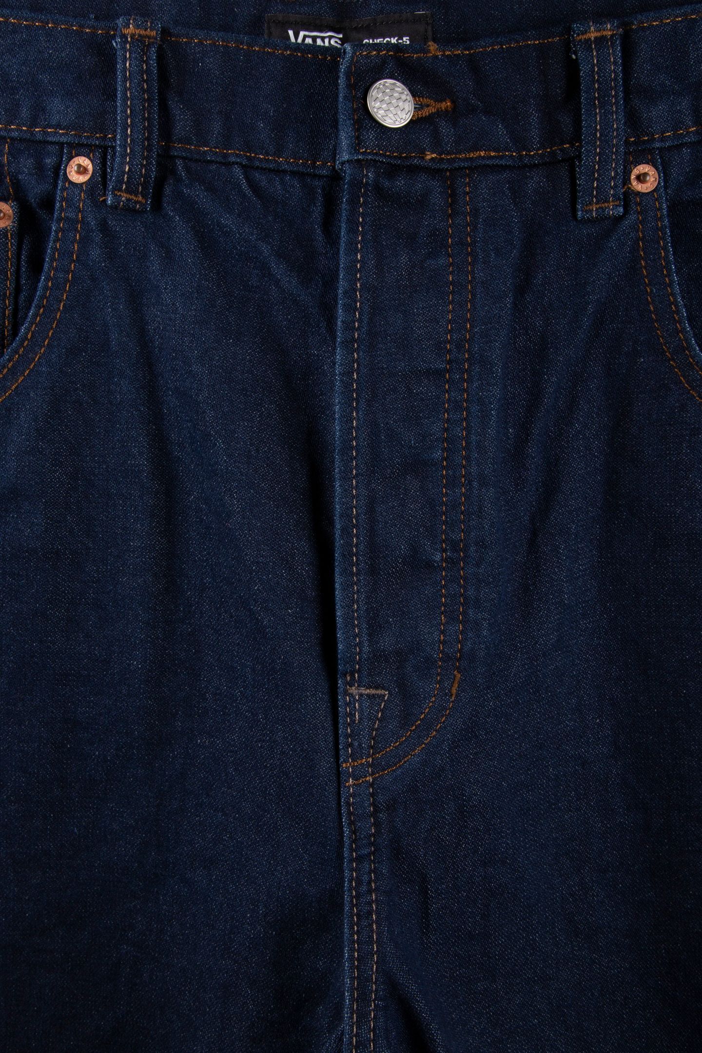 CHECK-5 BAGGY DENIM SHORTS BLUE 4