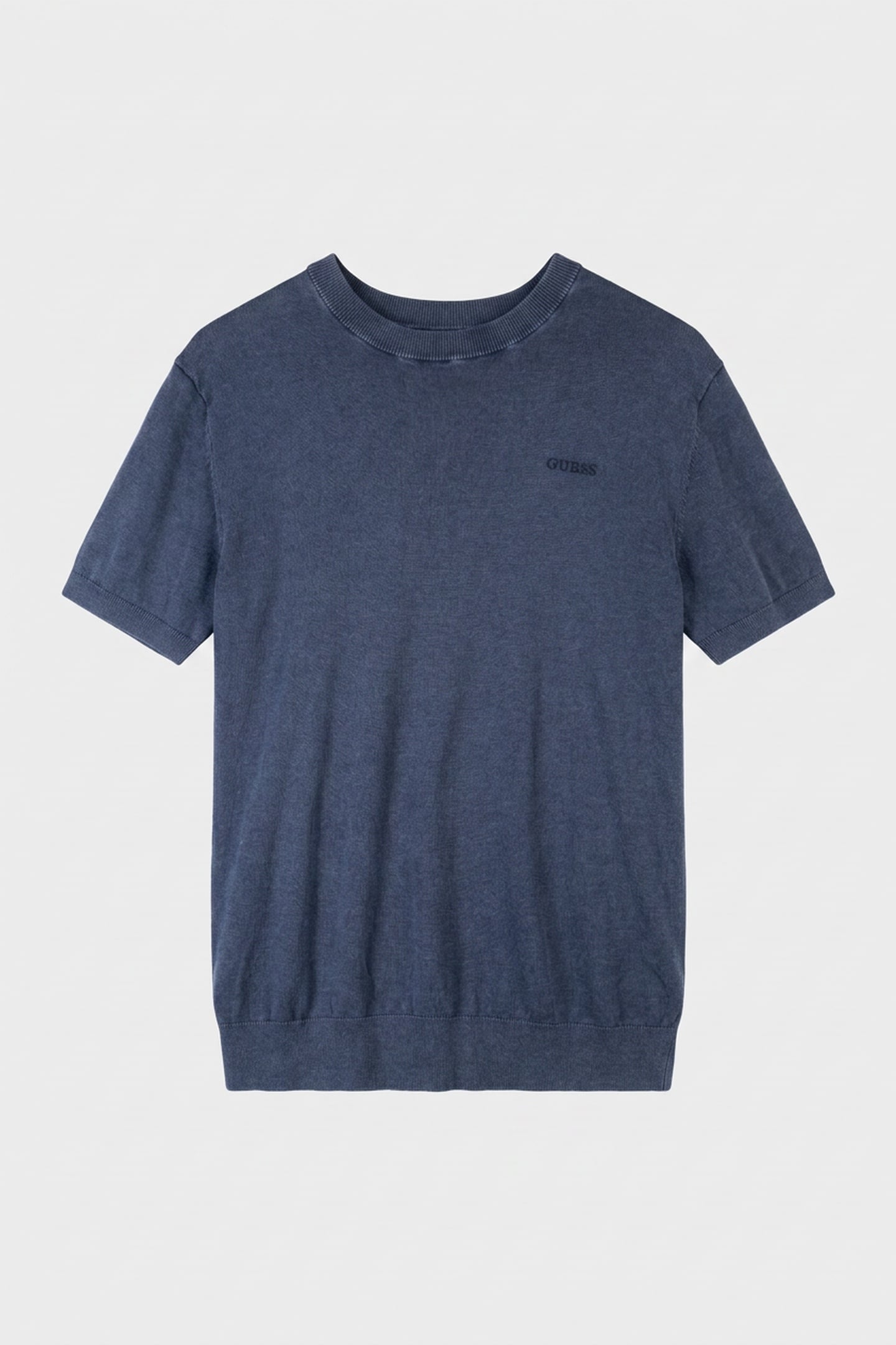 CORNELL WASHED SS T- CAVE BLUE 3