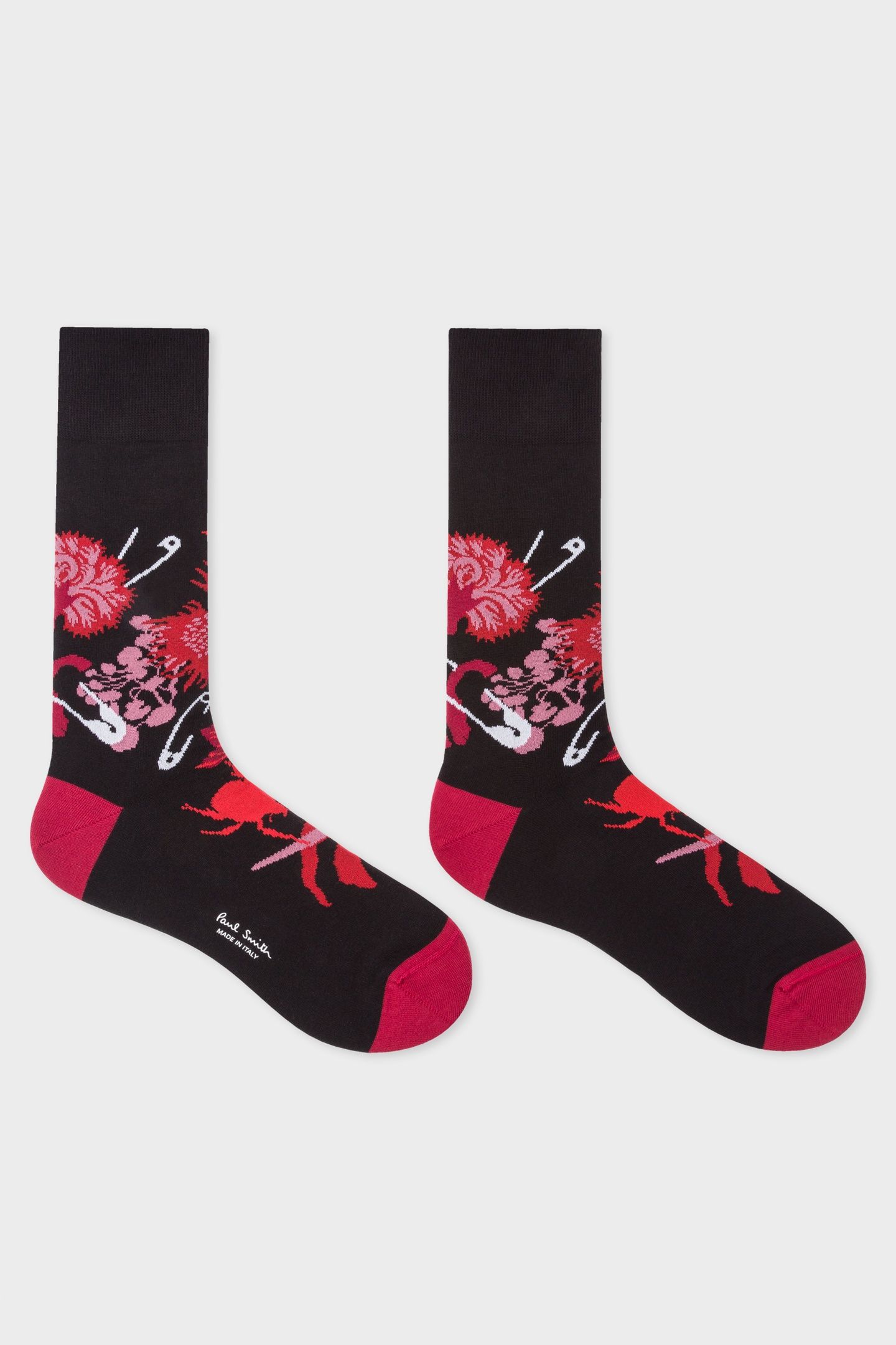 MEN SOCK MARIO BEETLE BLACK 3