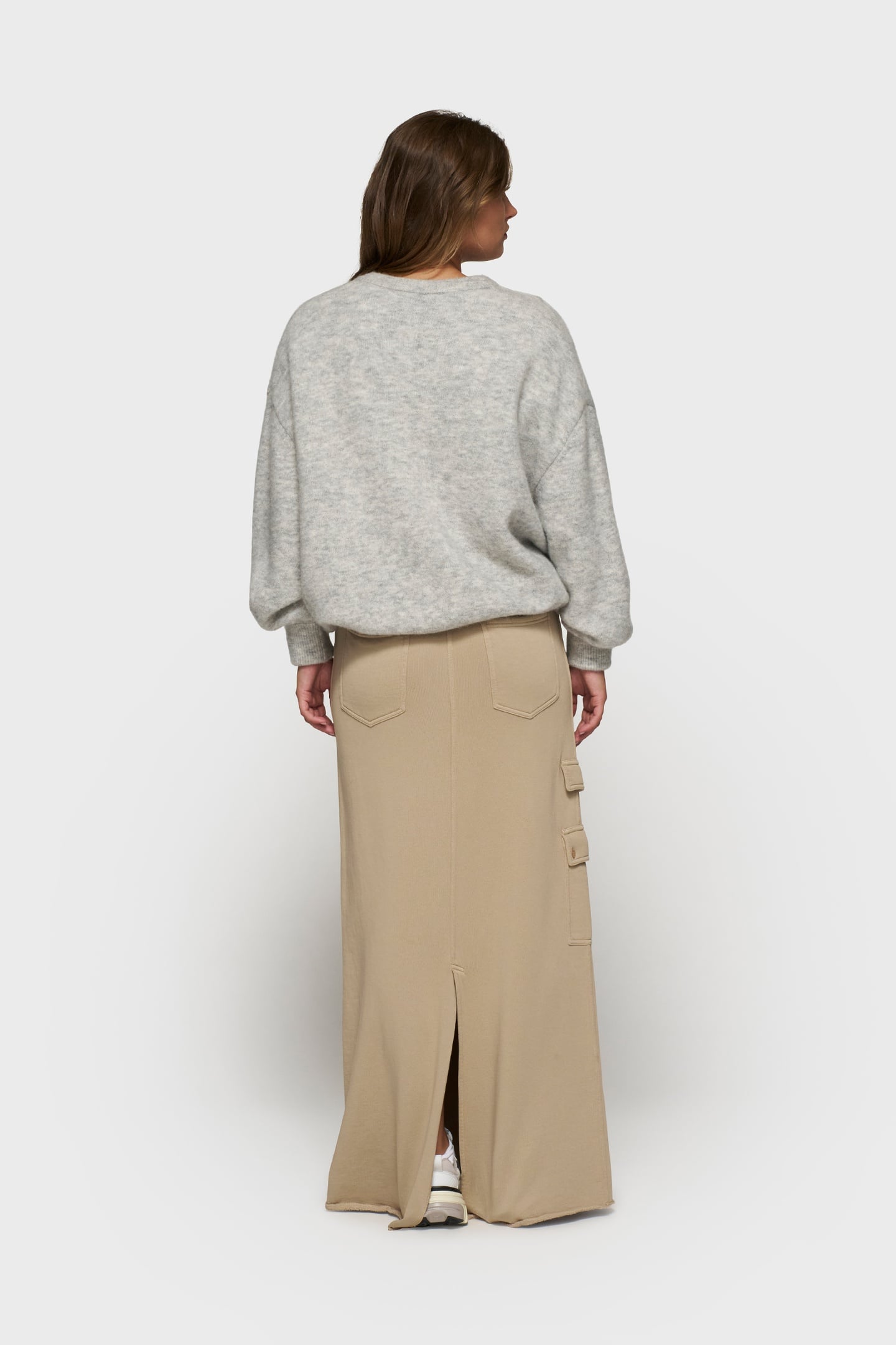 STRAIGHT SKIRT POCKETS EARTH 3