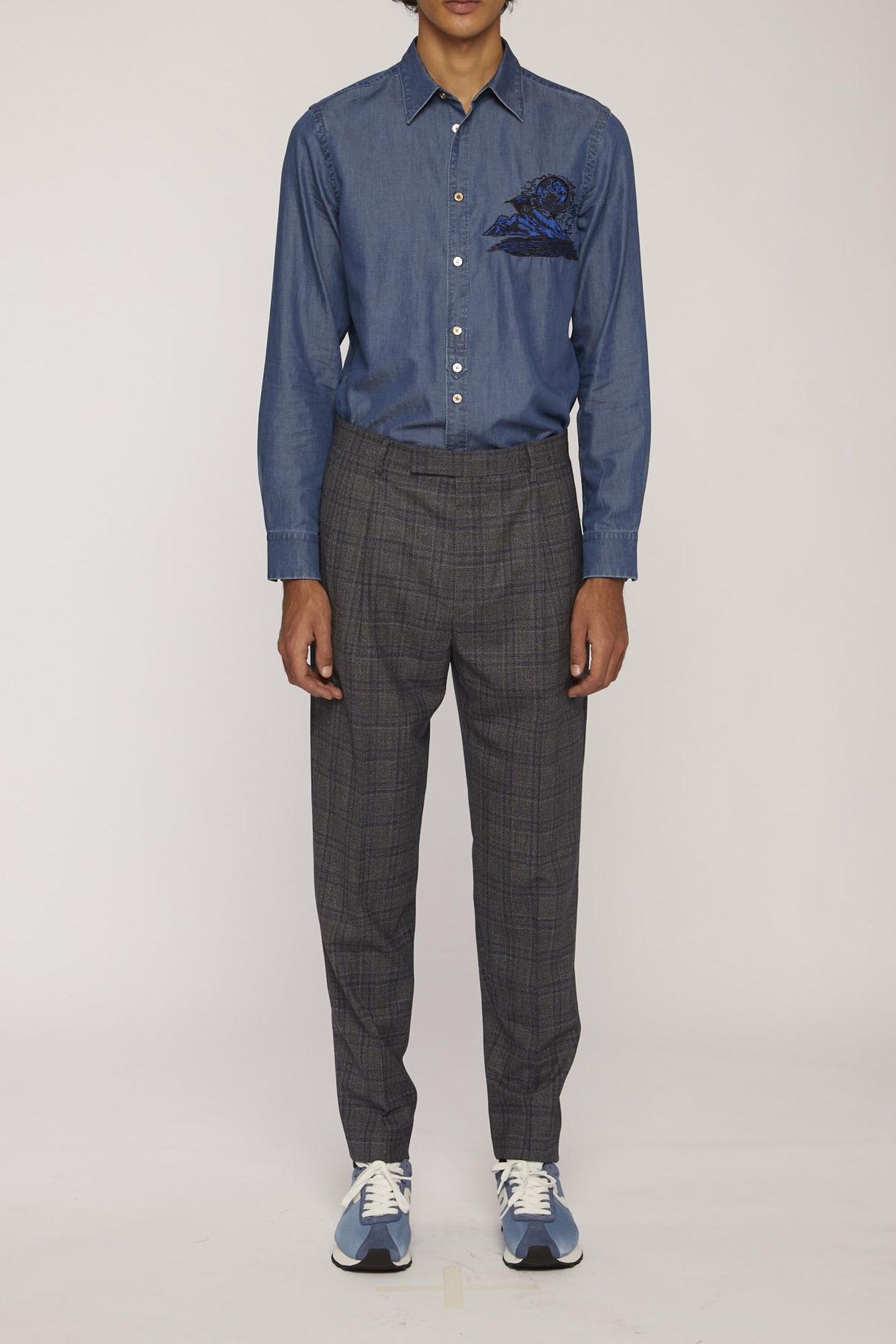 GENTS FORMAL TROUSER NAVY 3