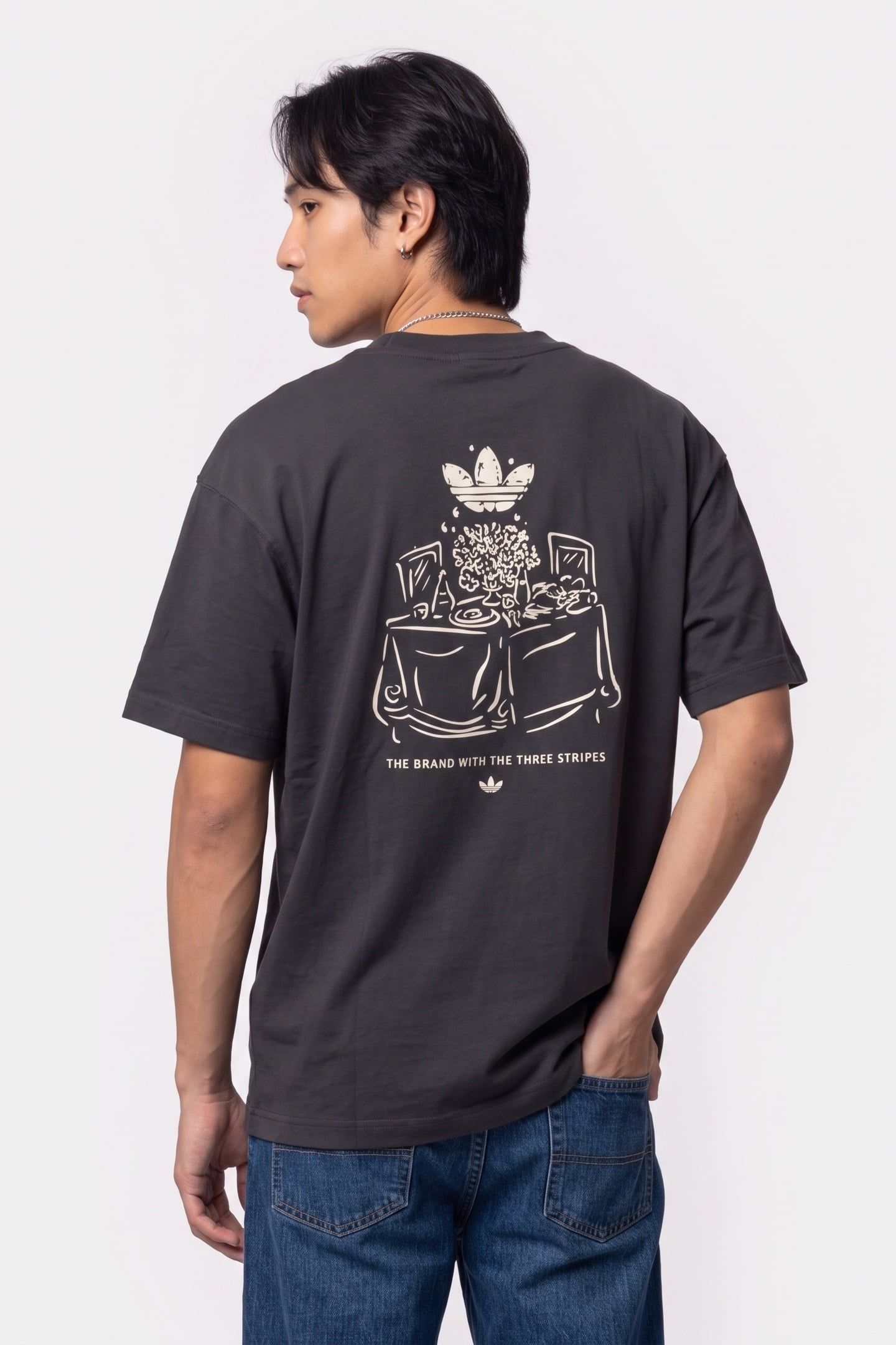 UNISEX ORIGINALS SUPPER CLUB GRAPHIC TEE CARBON 4
