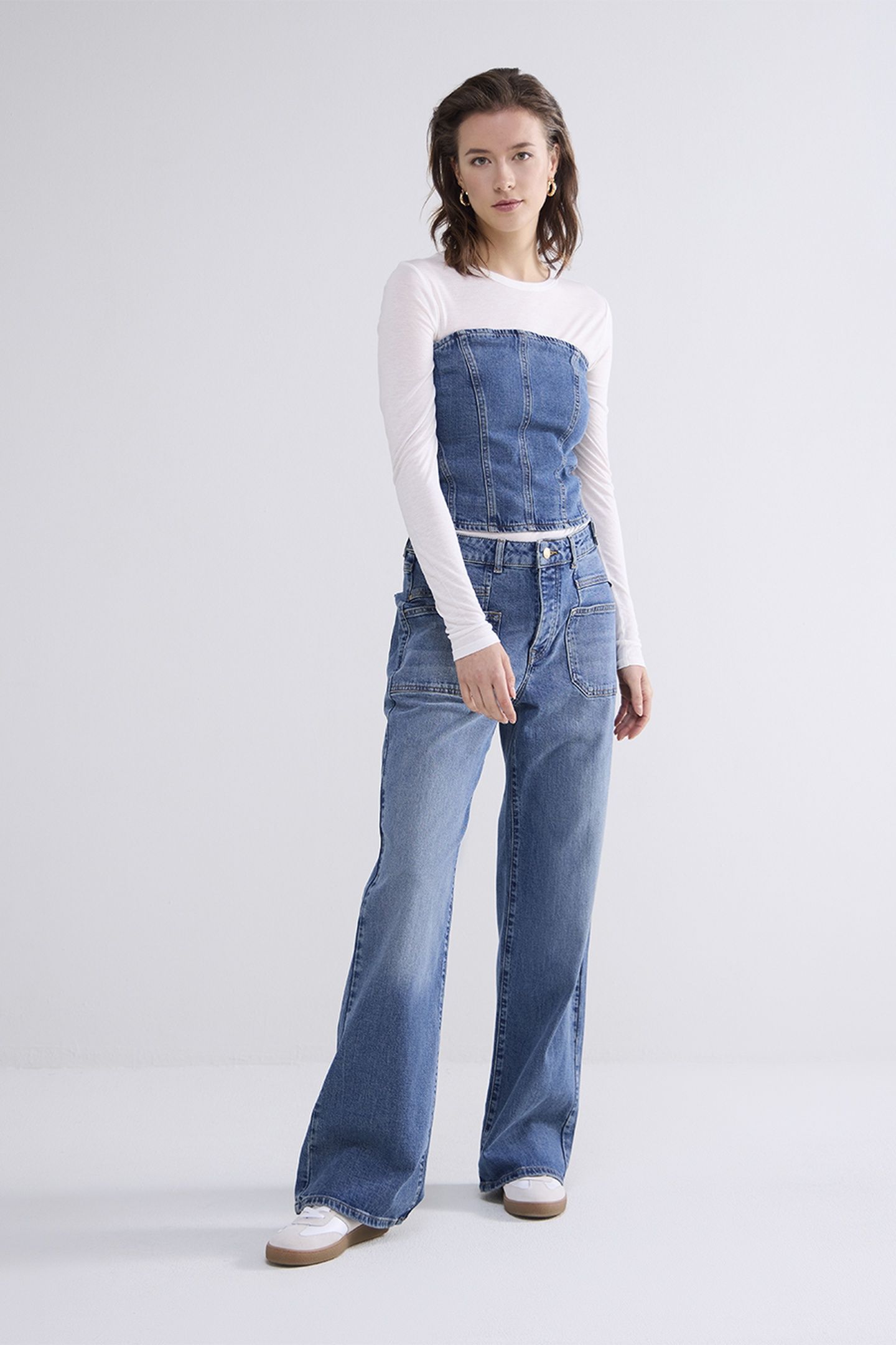 DENIM BUSTIER BOLIVIA OCEAN DENIM DENIM 2