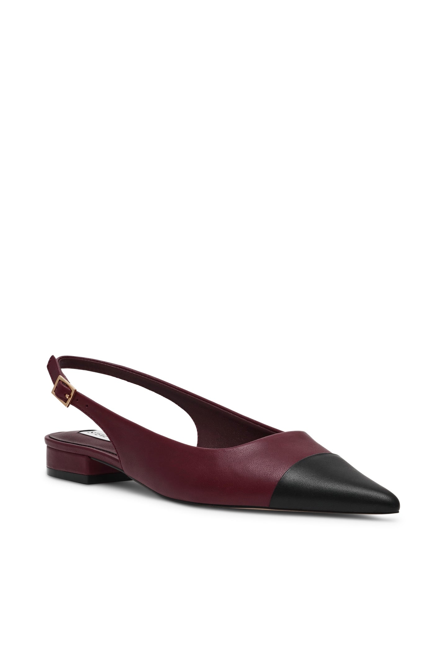 ROWYN FLAT SHOES BLACK/BURG 4