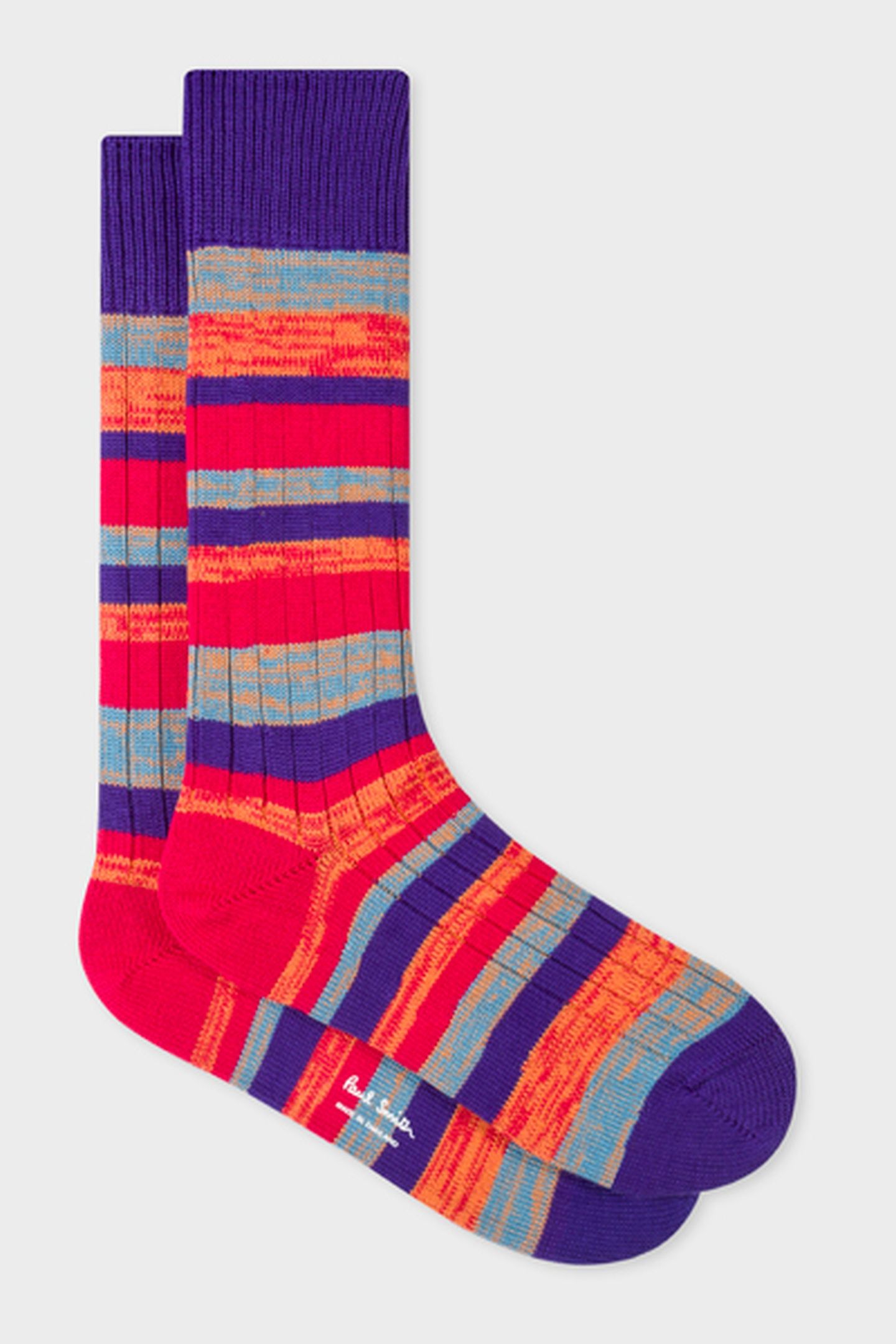 MEN SOCK KEN CHUNKY DARK VIOLET 3