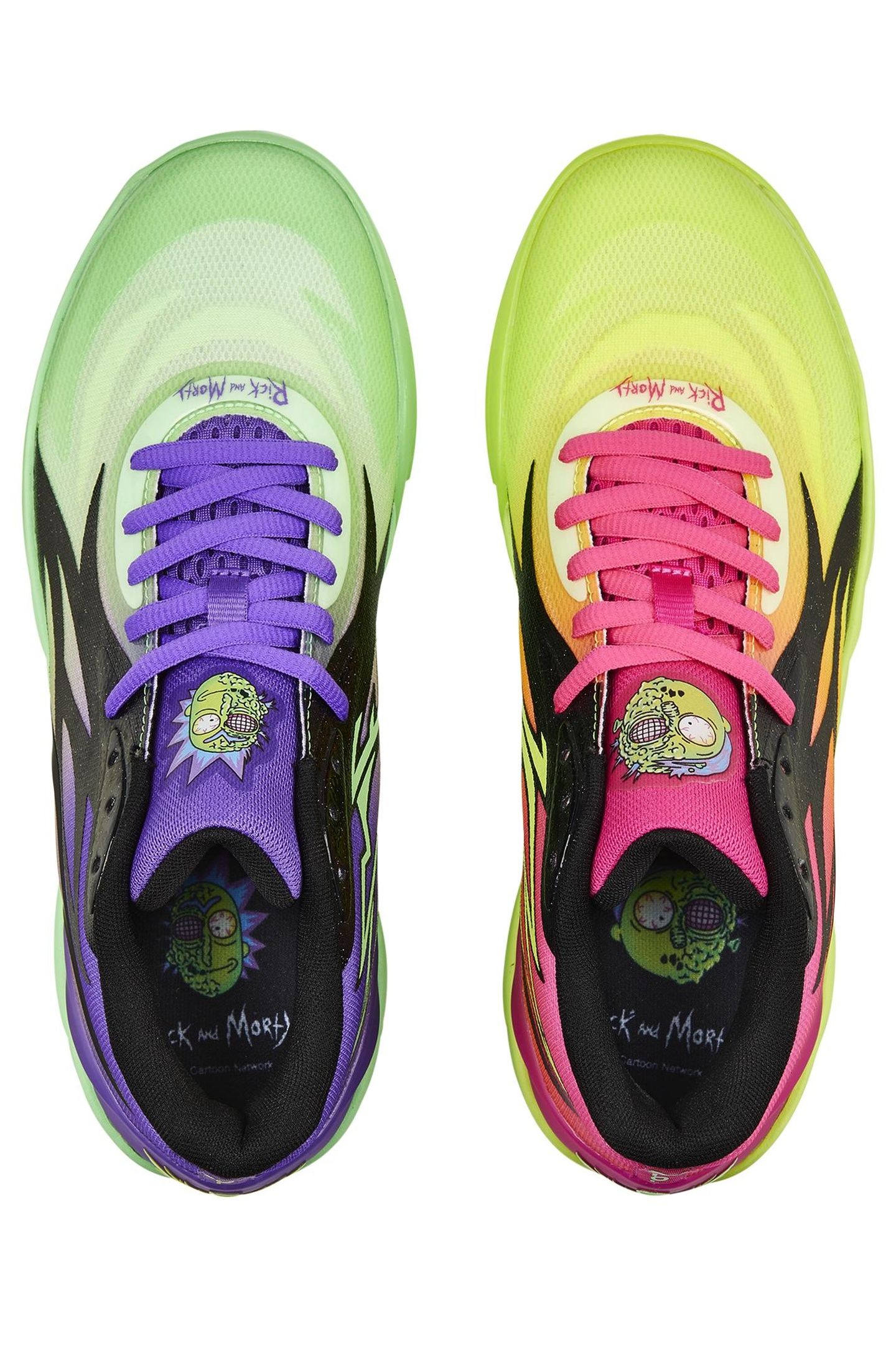 UNISEX MB.02 RICK & MORTY SAFETY YELLOW-ELEKTRO GREEN 4