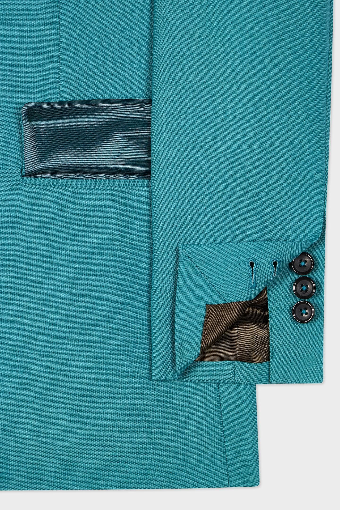 WOMENS JACKET PETROL GREEN 5