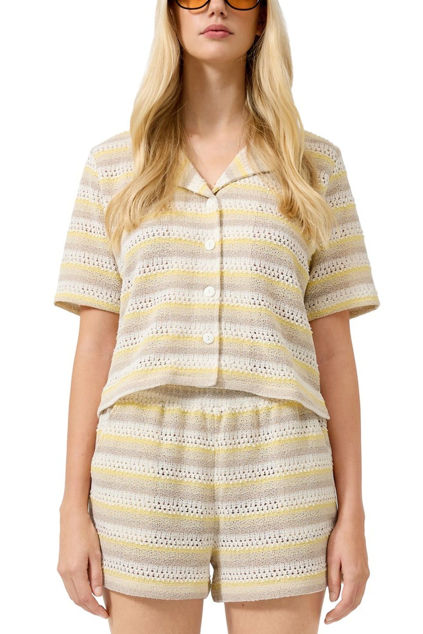 S.OLIVER-QS PULLOVER YELLOW 1