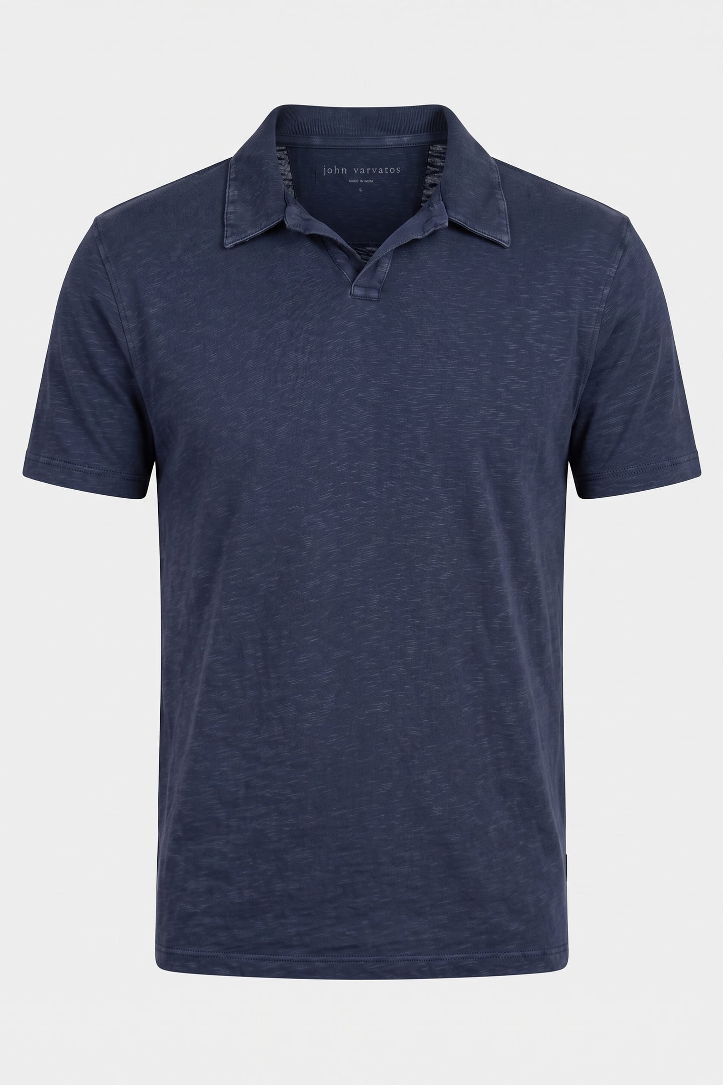ZION SS VINTAGE WASH POLO PACIFIC BLUE 3