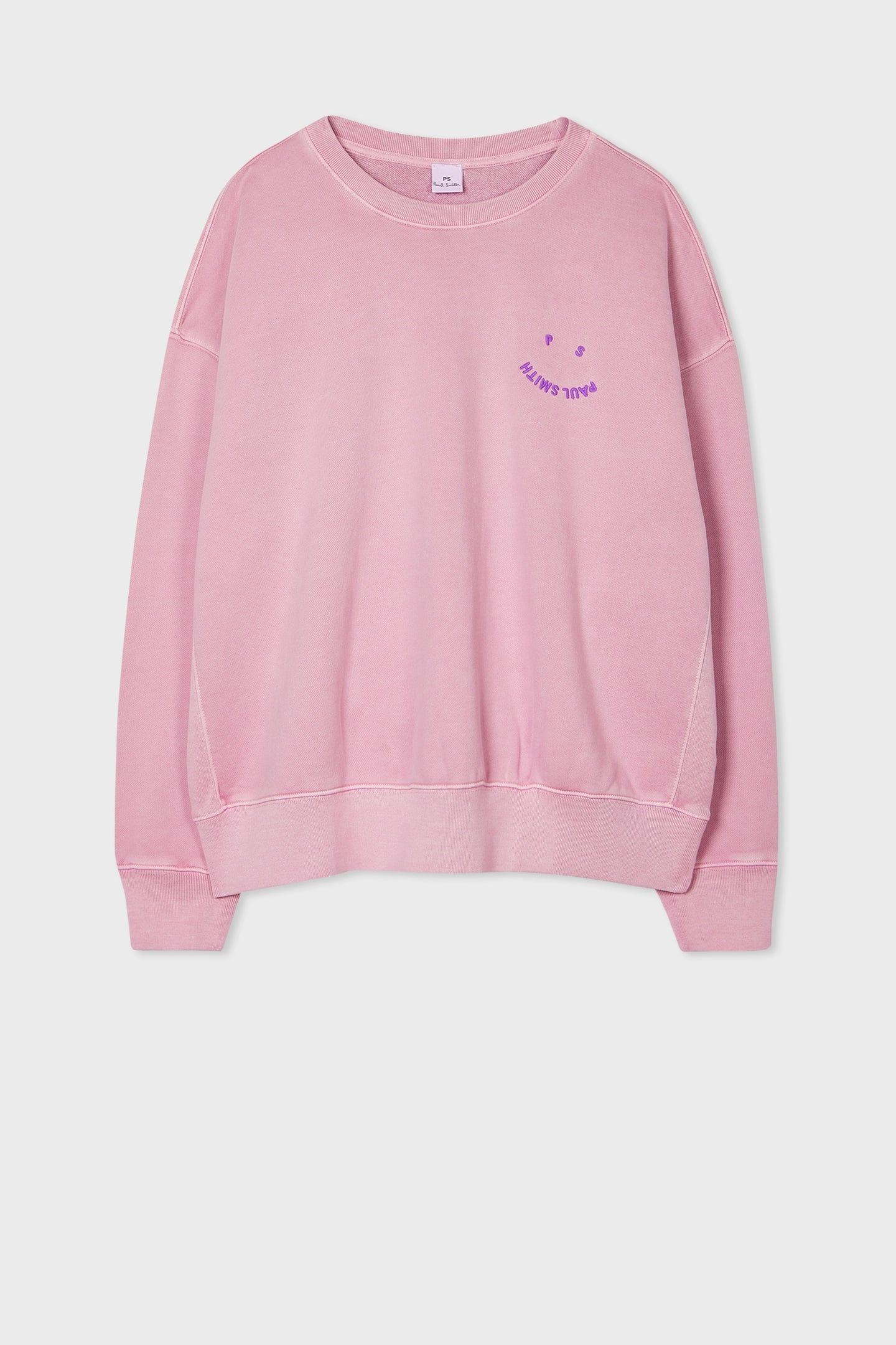 WOMENS SWEATSHIRT PS HAPPY LIGHT PURPLE 1