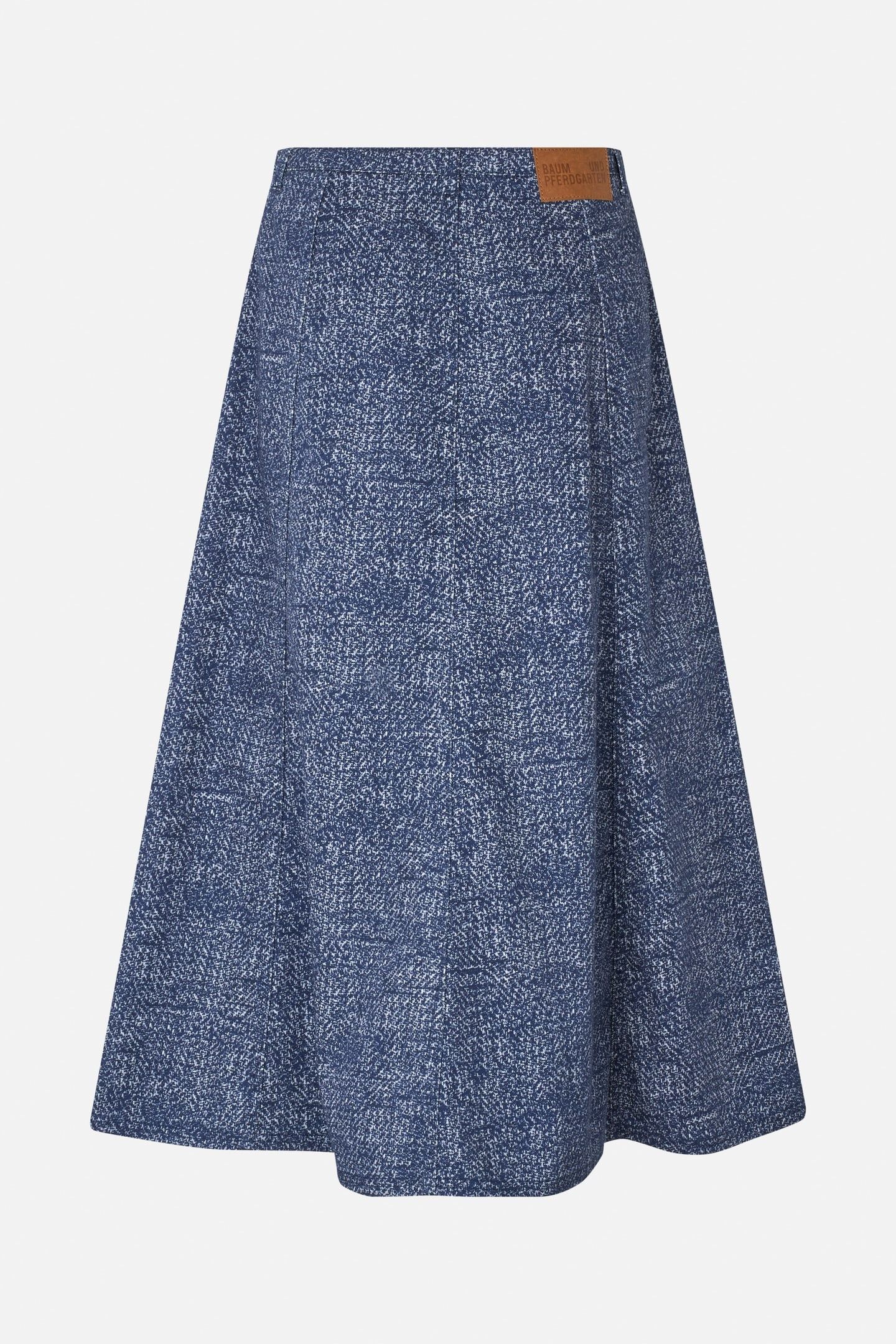 SAARA SKIRT PRINTED CHUNKY TWILL 5