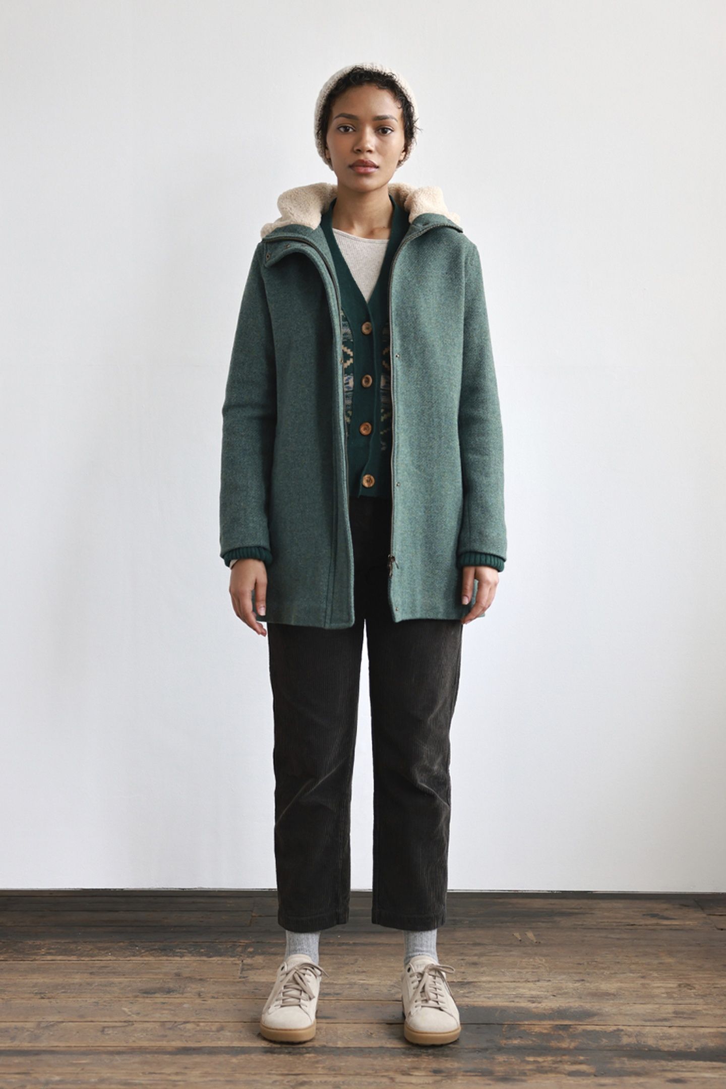 KOKOMO JACKET WASHED GREEN 2