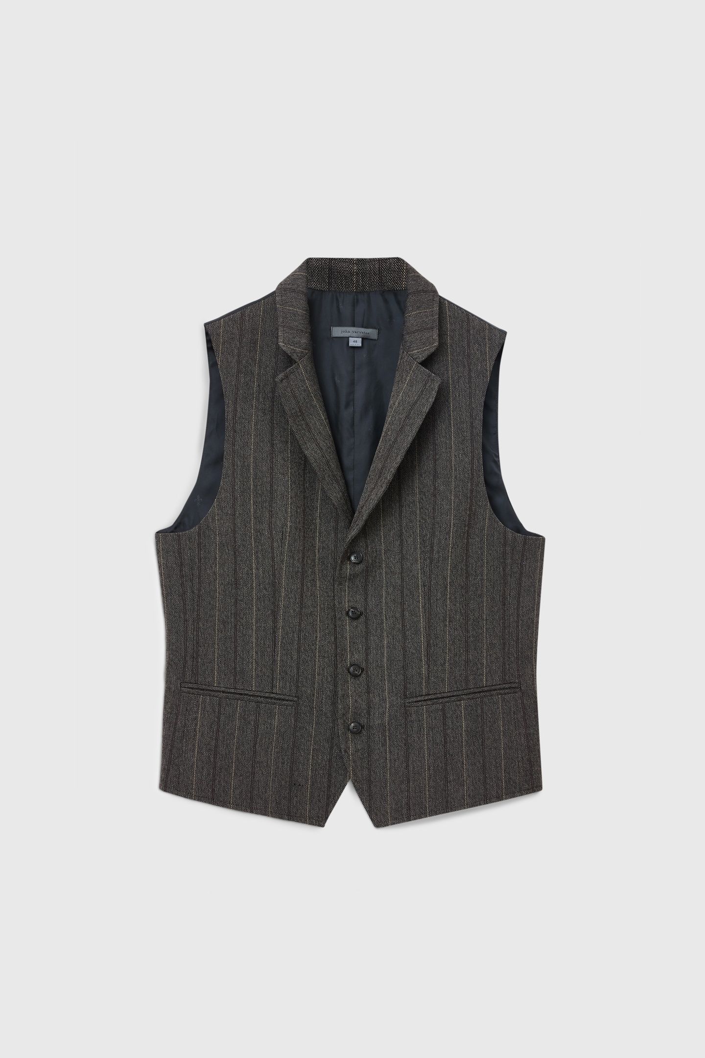 ARENAS VEST DARK BROWN 2