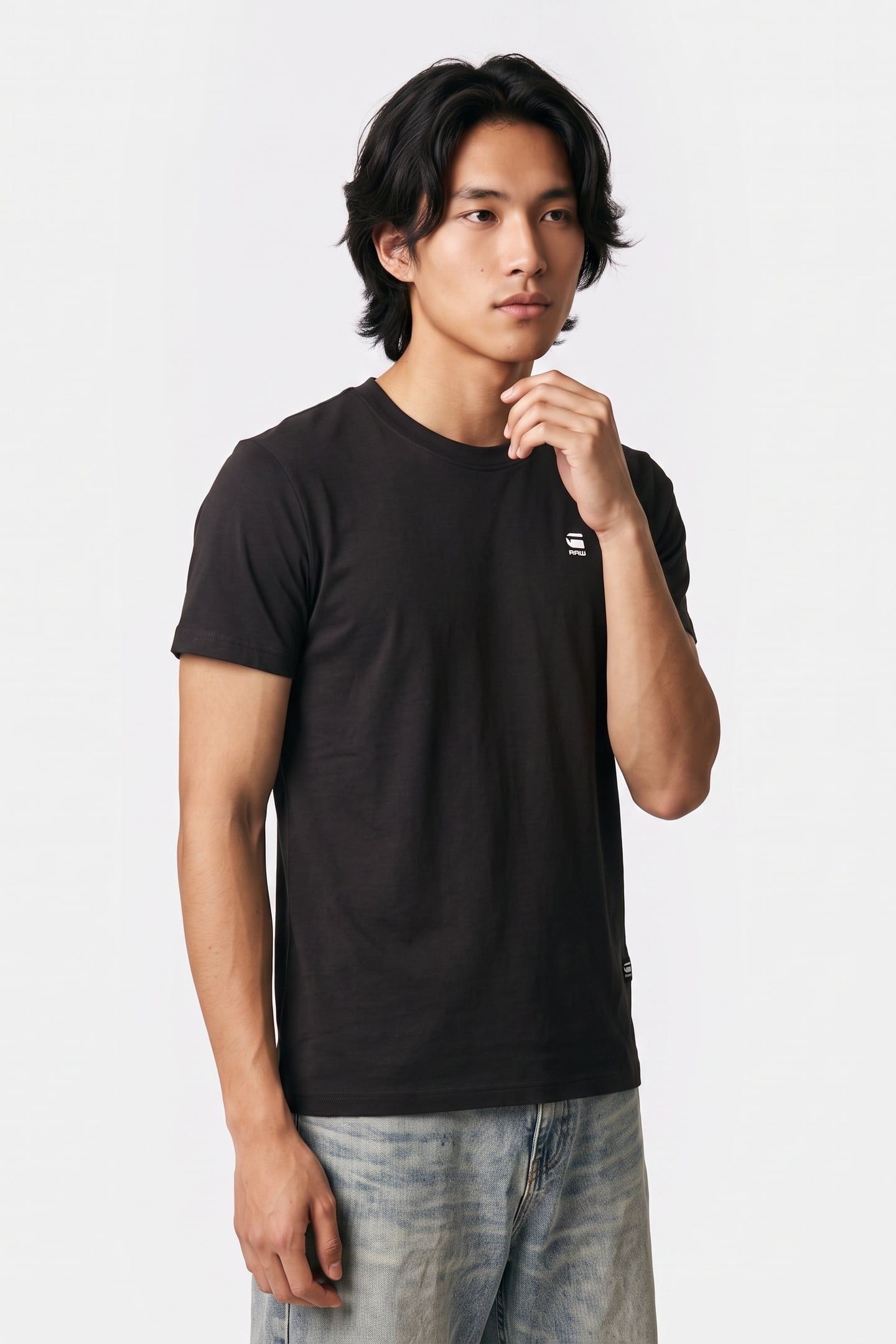 GRAW SLIM T-SHIRT BLACK 1
