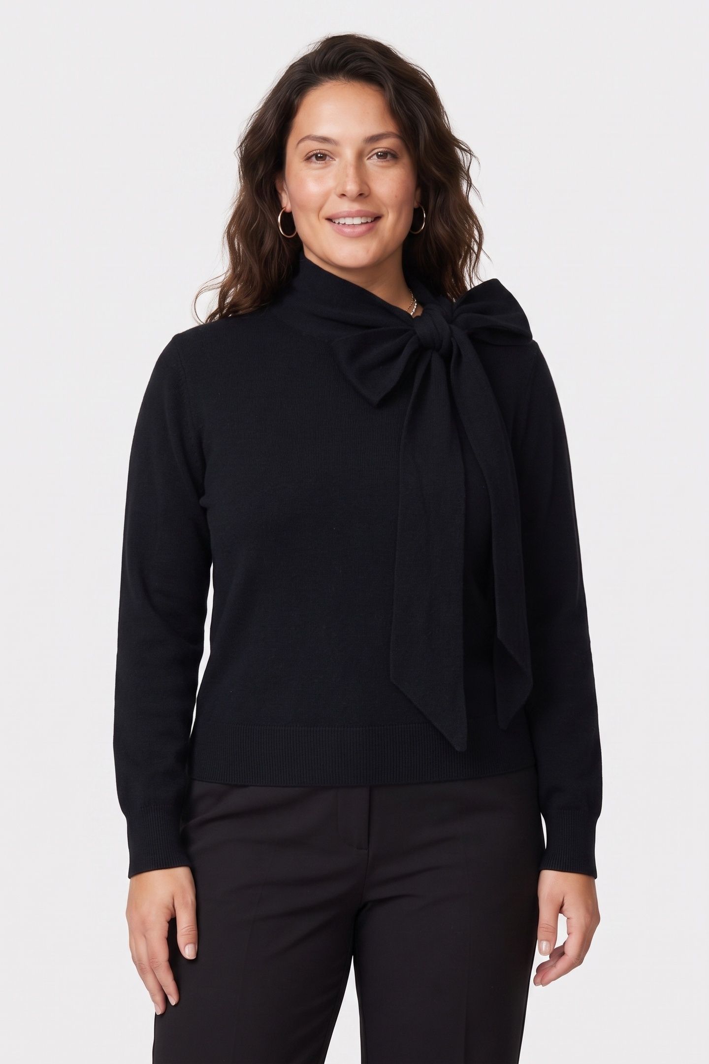 PA CLOVER SWEATER BLACK 1
