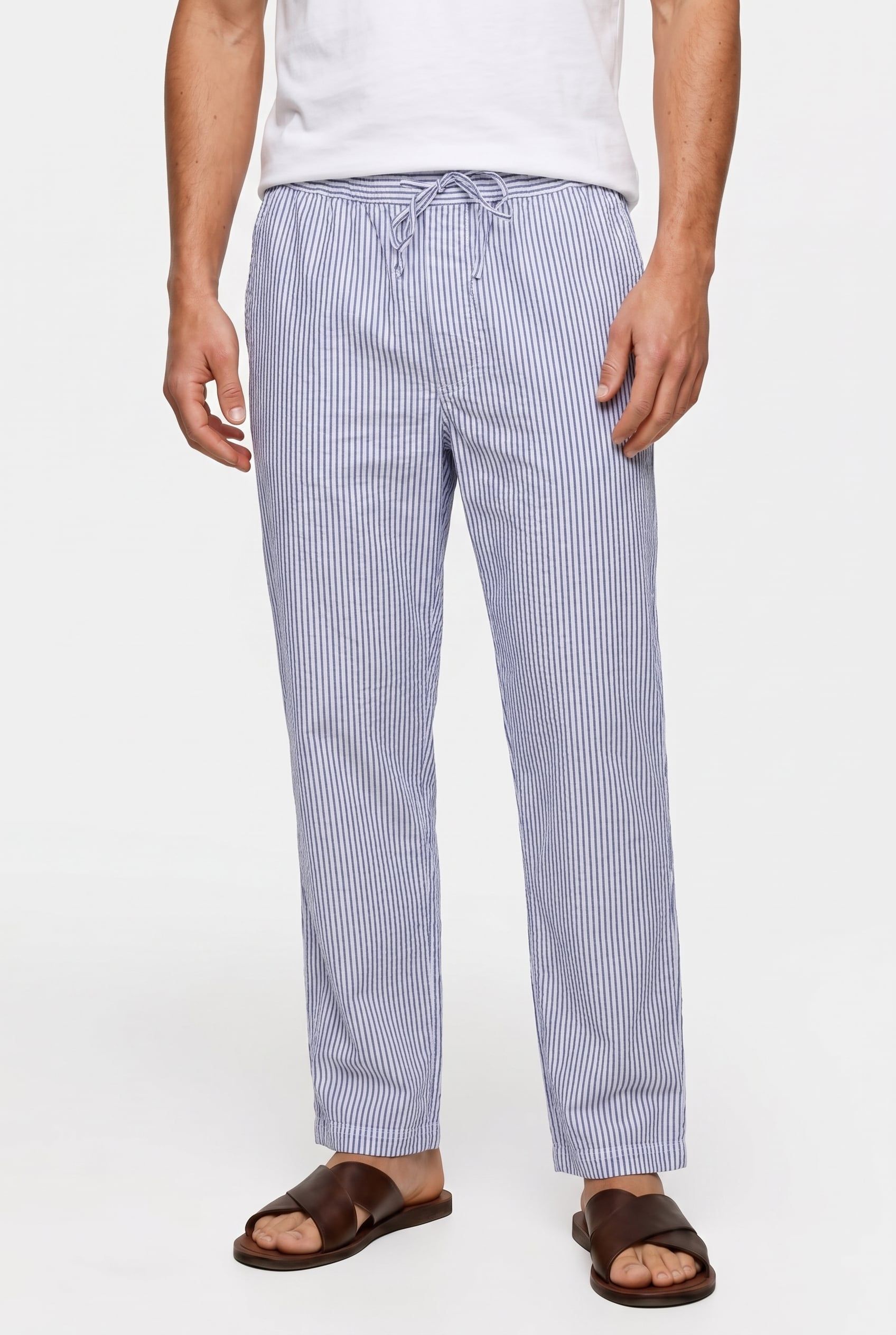PAX WOVEN TROUSER WHITE 1