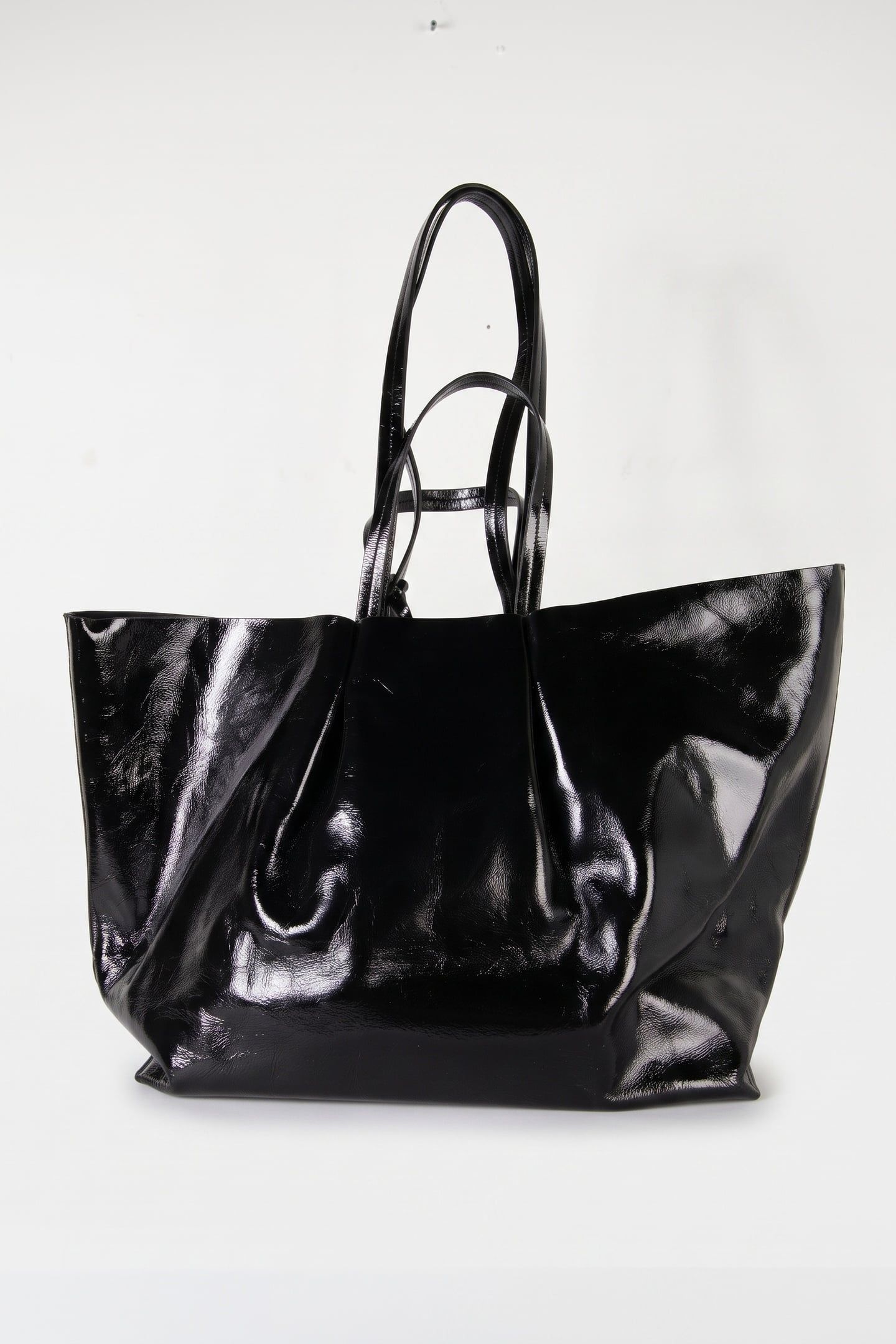 JULIE TOTE LEATHER BLACK 3