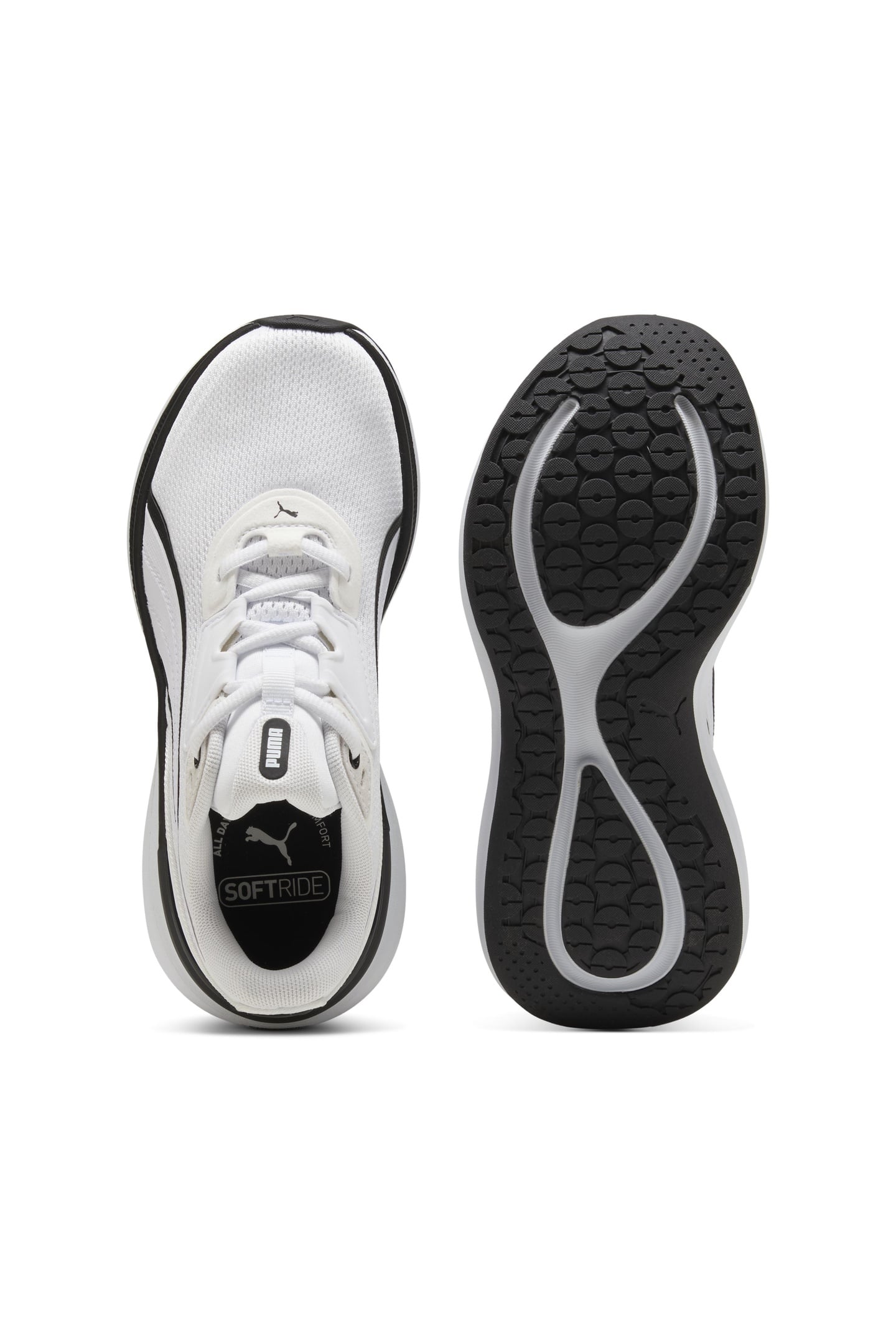 UNISEX SOFTRIDE EXO JUNIOR WHITE-BLACK 5