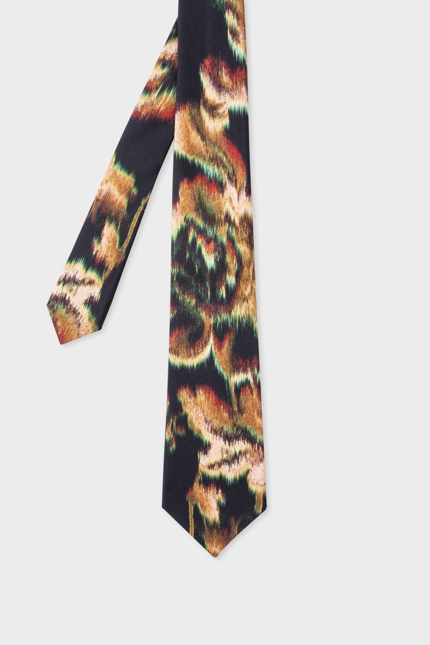 MEN TIE ROSE BLACK 3