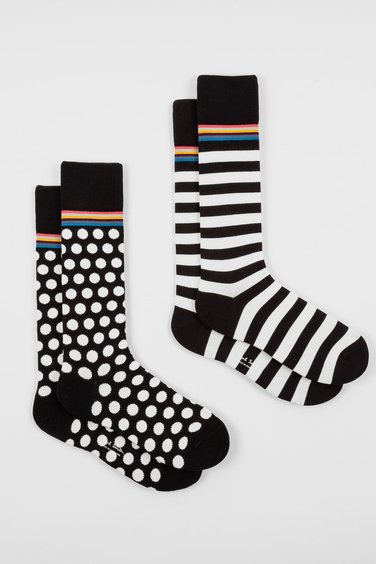 MEN SOCK 2 PACK ODD MIXED PLATE 2 3