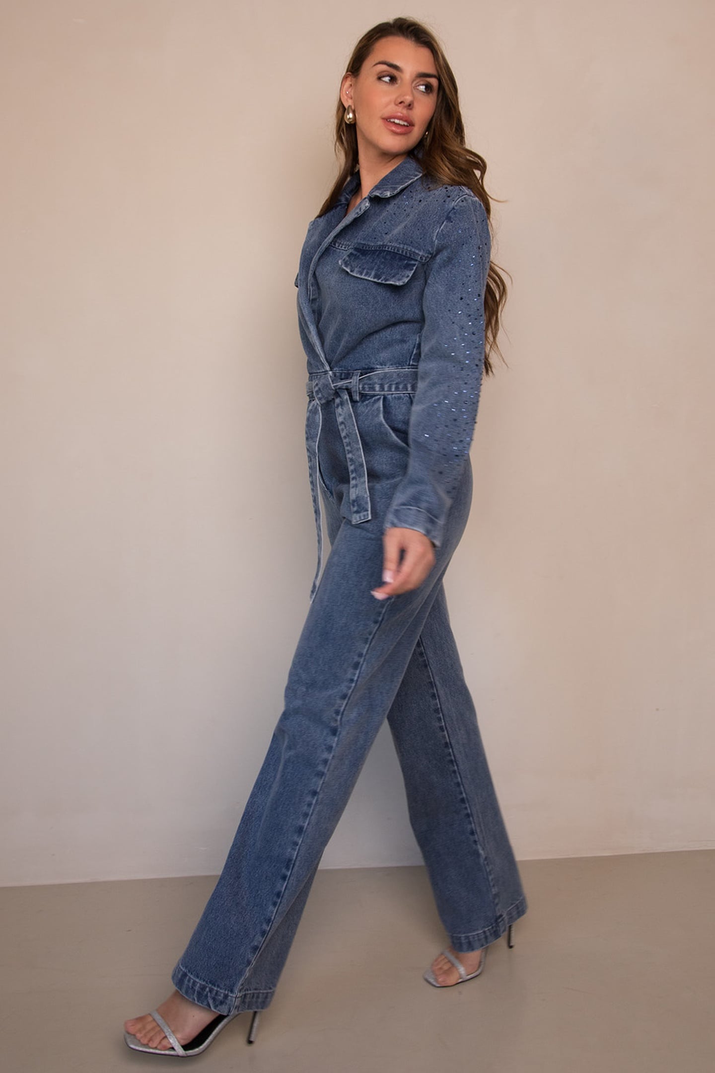 YAEL DENIM JUMPSUIT BLUE WASH 3