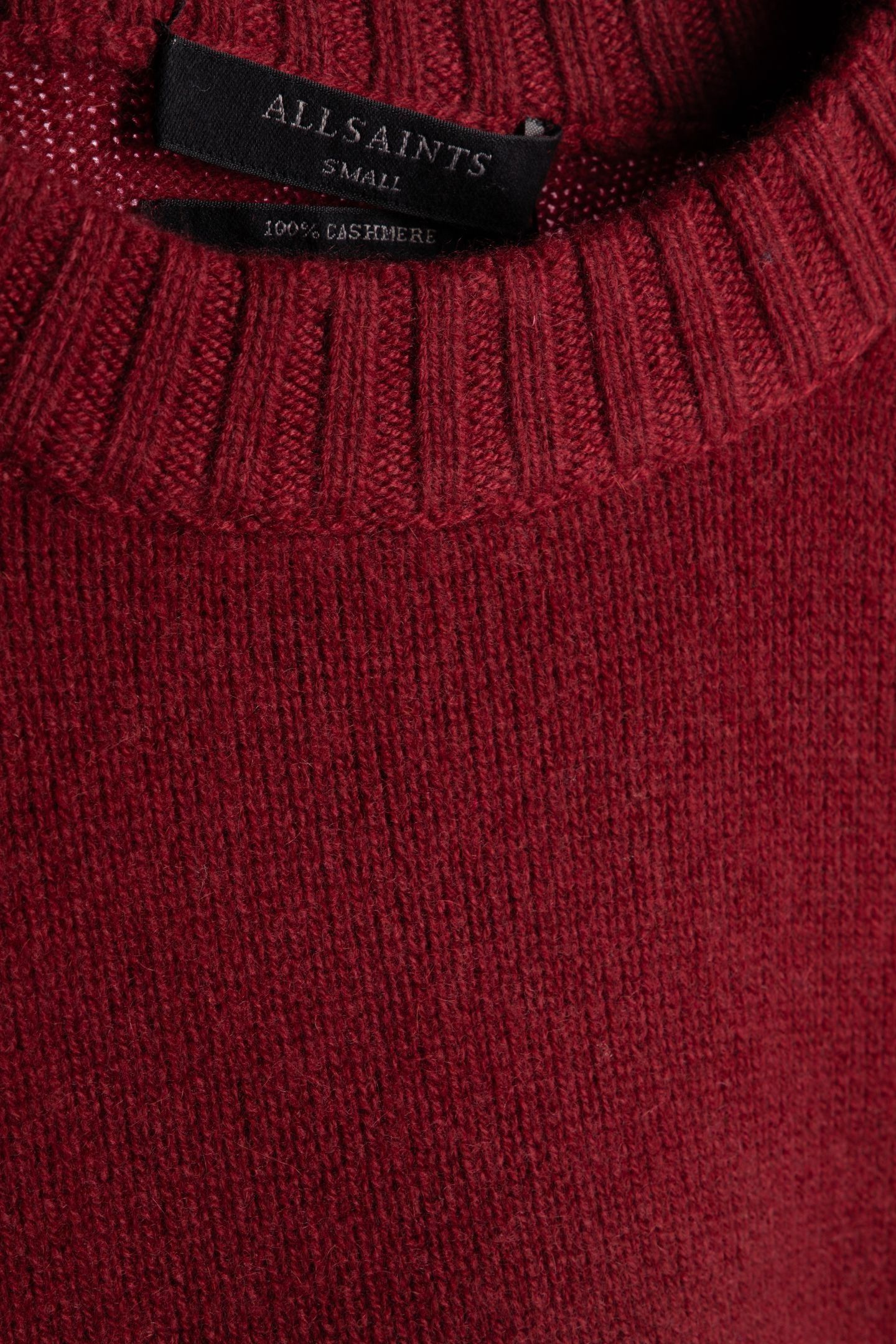 ARUN CREW NECK CRANBERRY RED 4