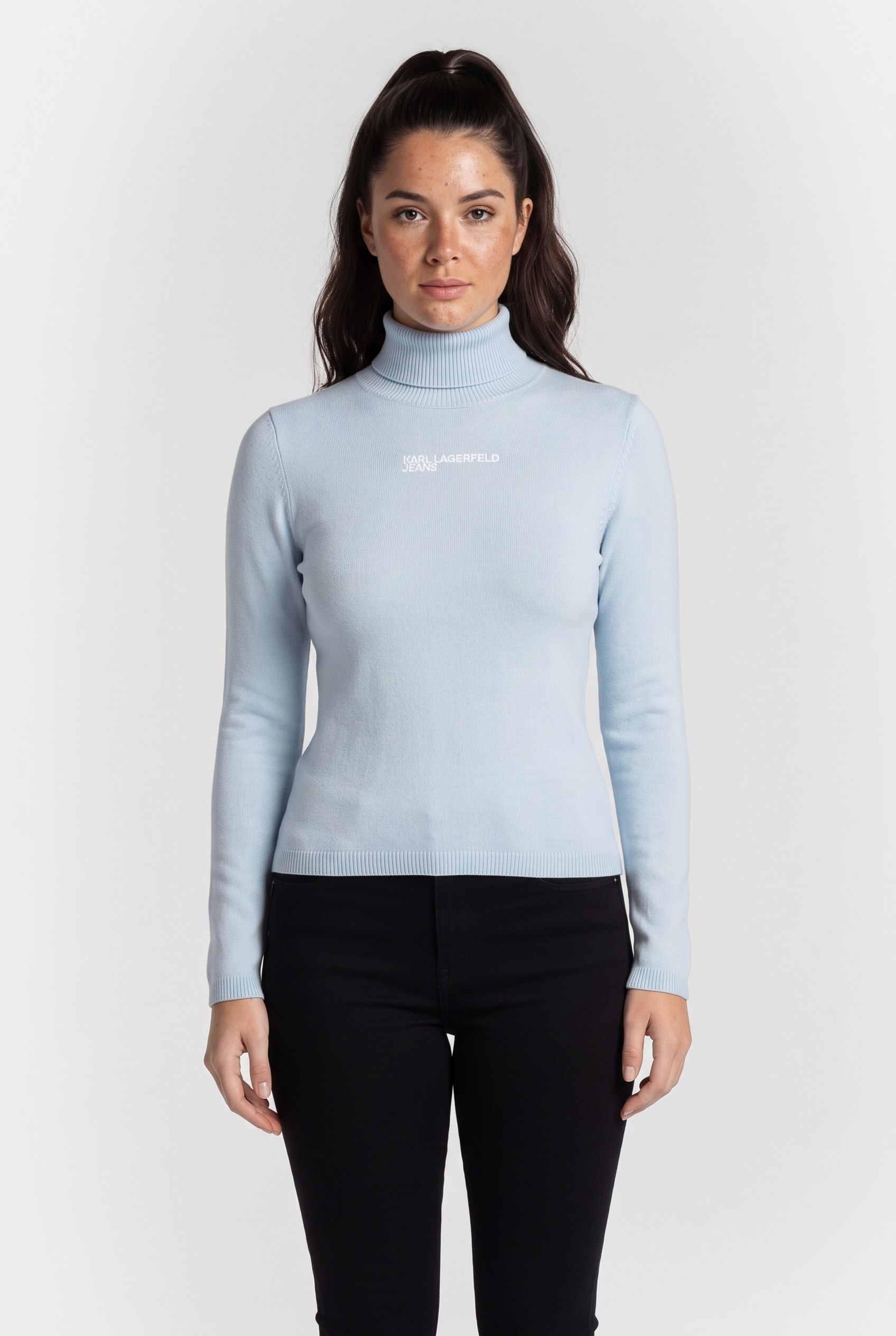 KLJ LIGHTWEIGHT ROLLNECK CELESTIAL BLUE 1