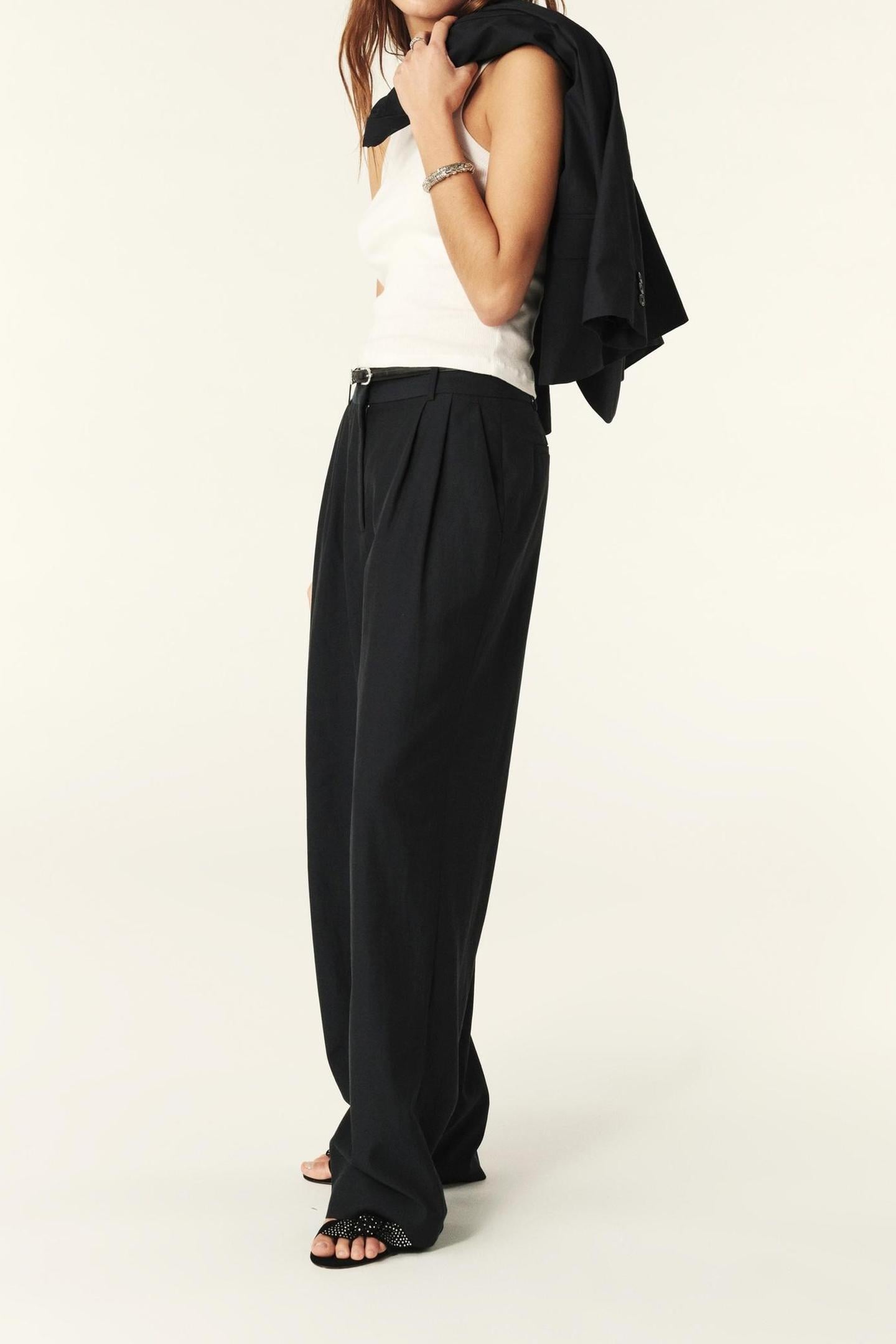 STRAIGHT TROUSERS MARINE 5