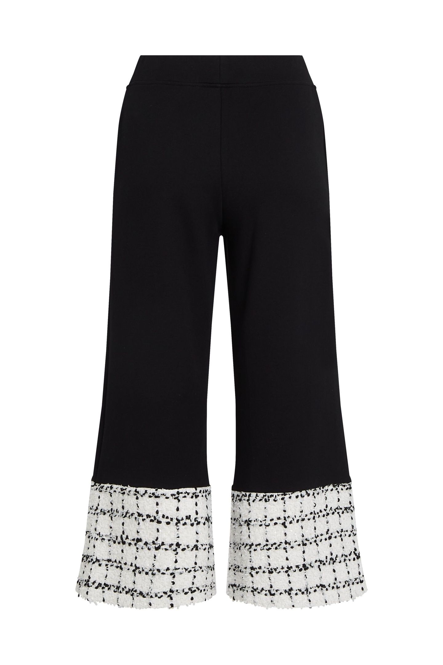 BOUCLE MIX SWEATPANTS BLACK 4