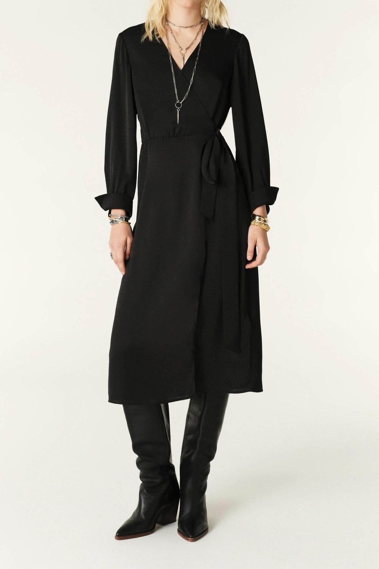 MID-LENGTH DRESS BLACK 1