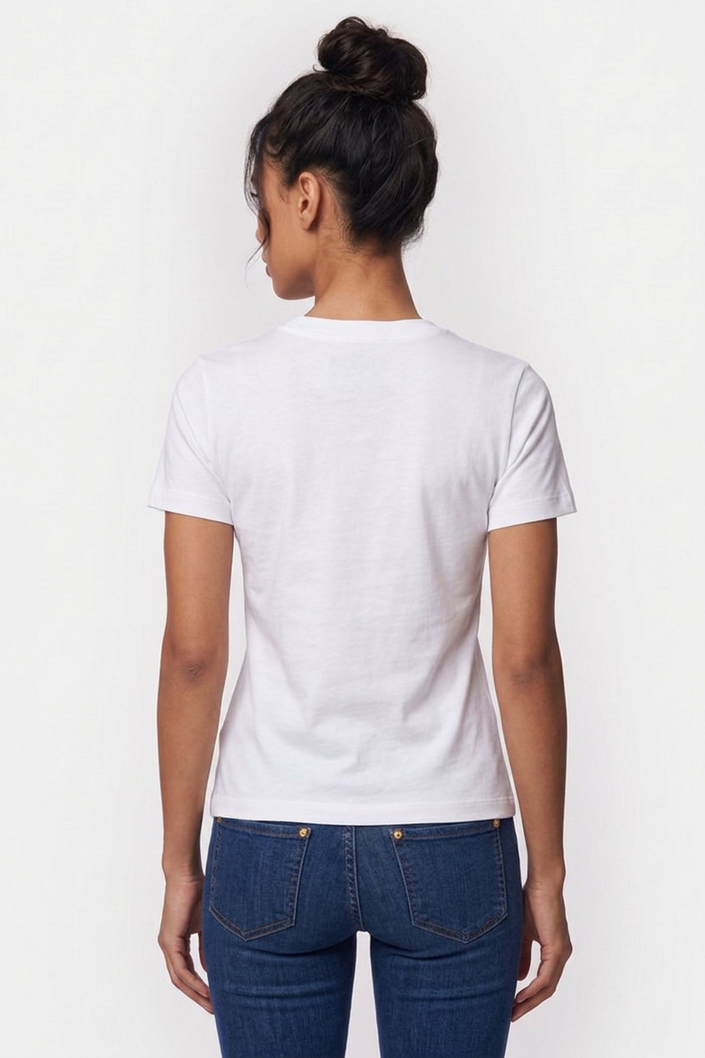 INFLATABLE HEART ORGANIC JERSEY T-SHIRT WHITE 2