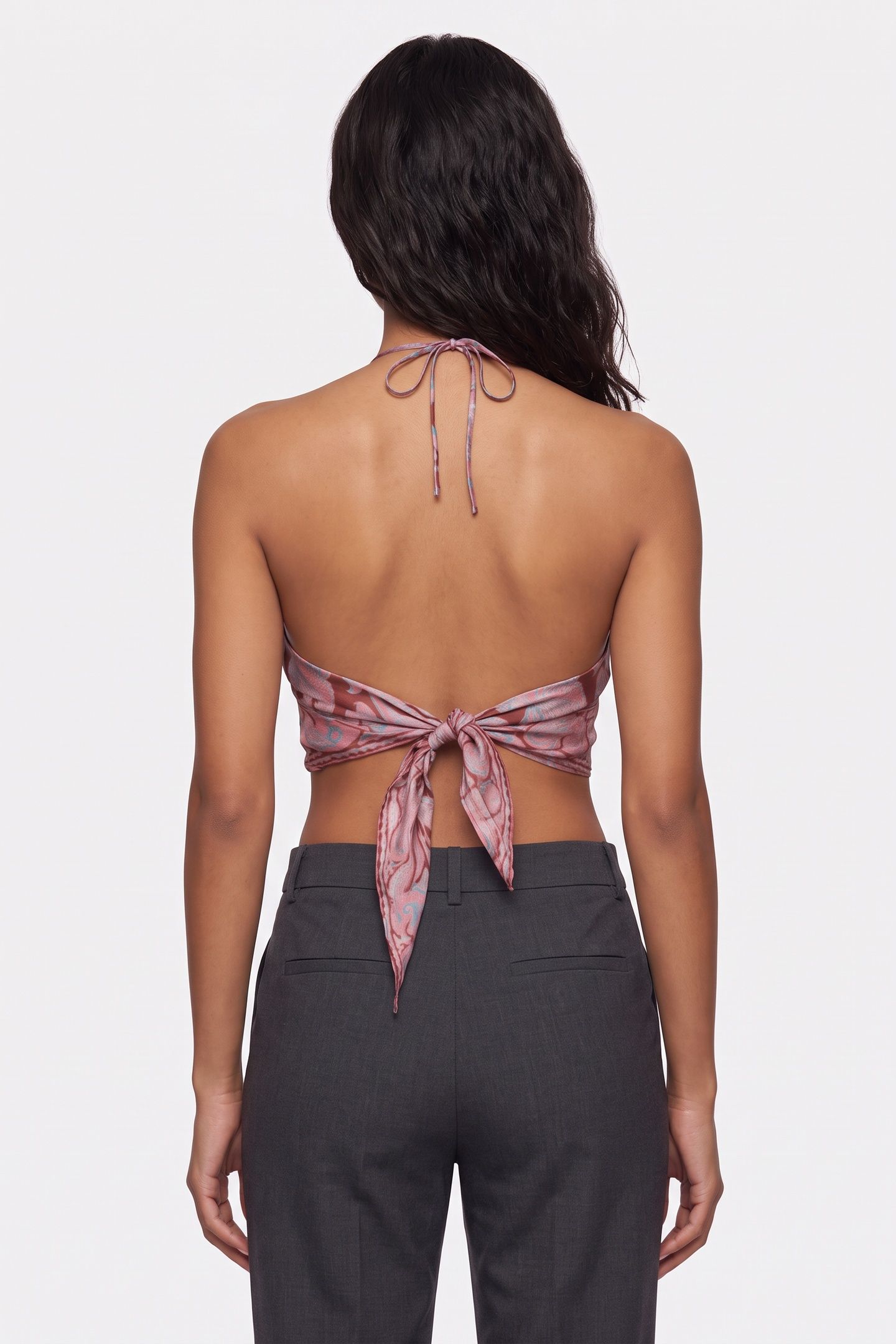 SLEEVELESS TOP ROSE 2