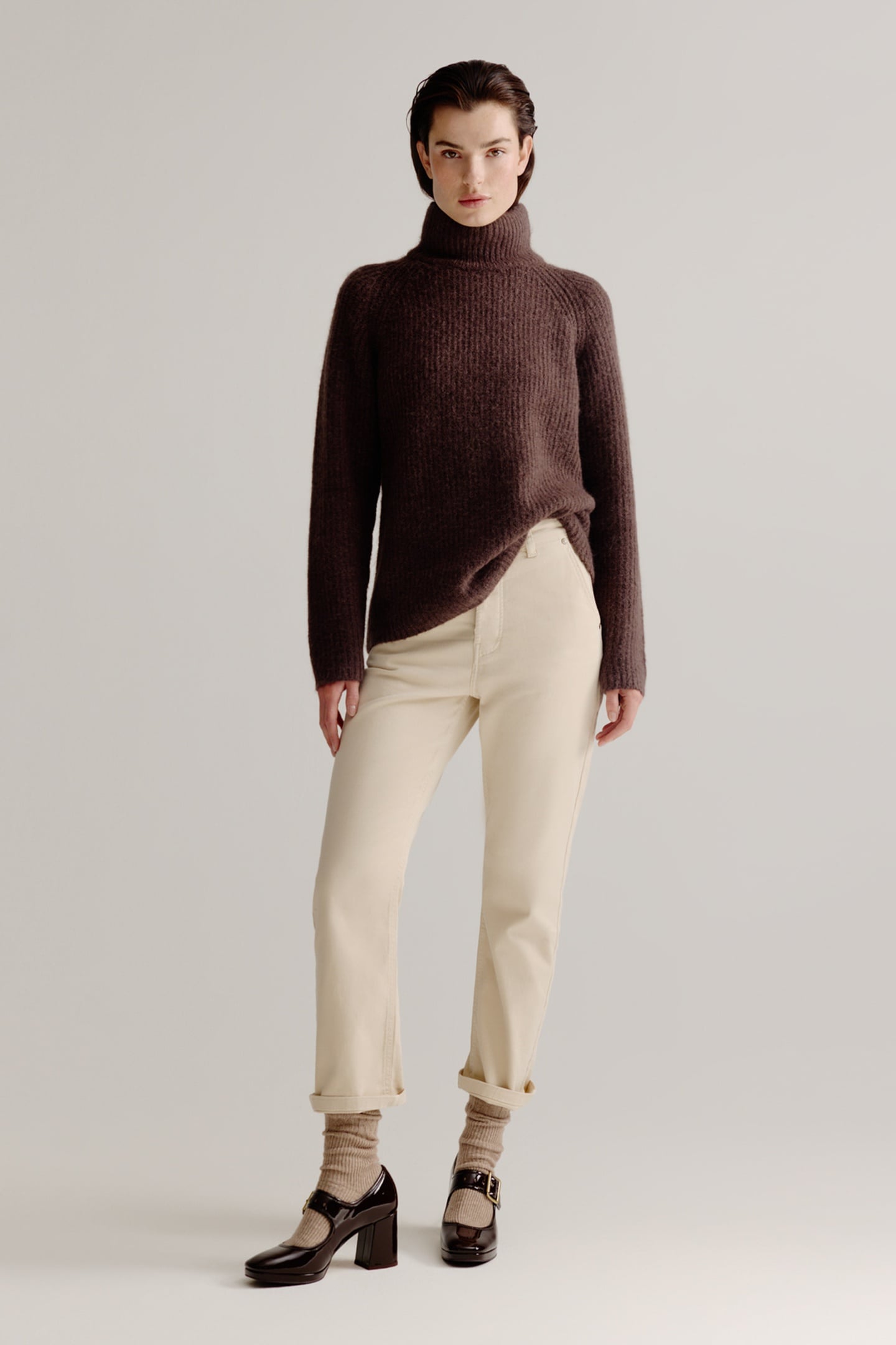 LANDO SWEATER BROWN 1