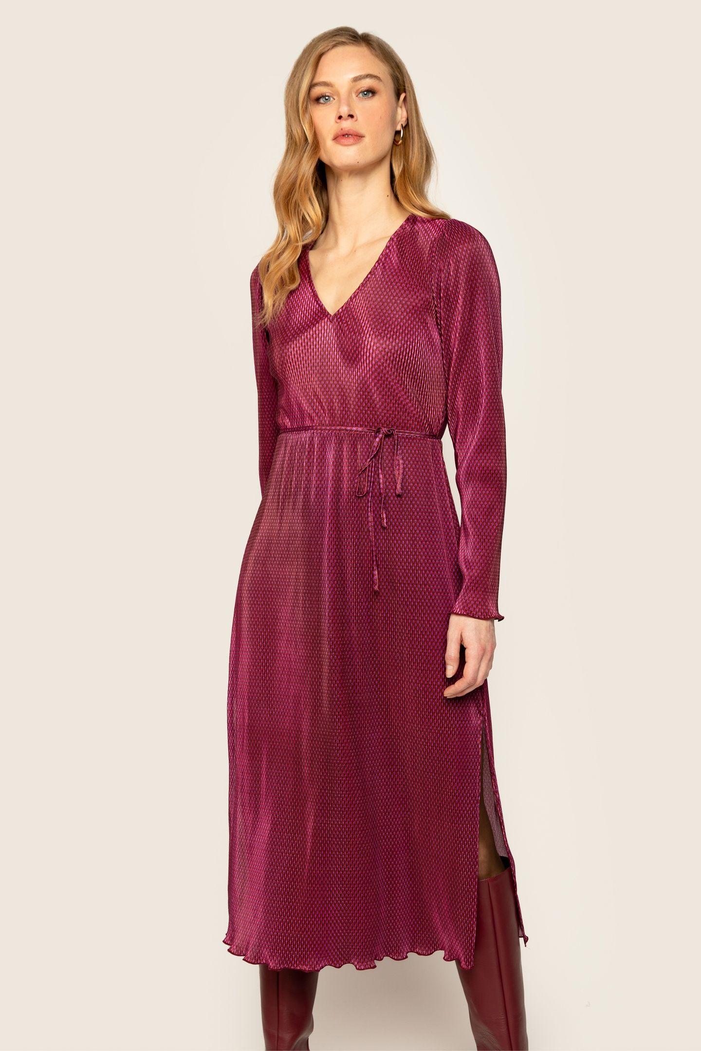 GAYLA DRESS MULTI PINK 3