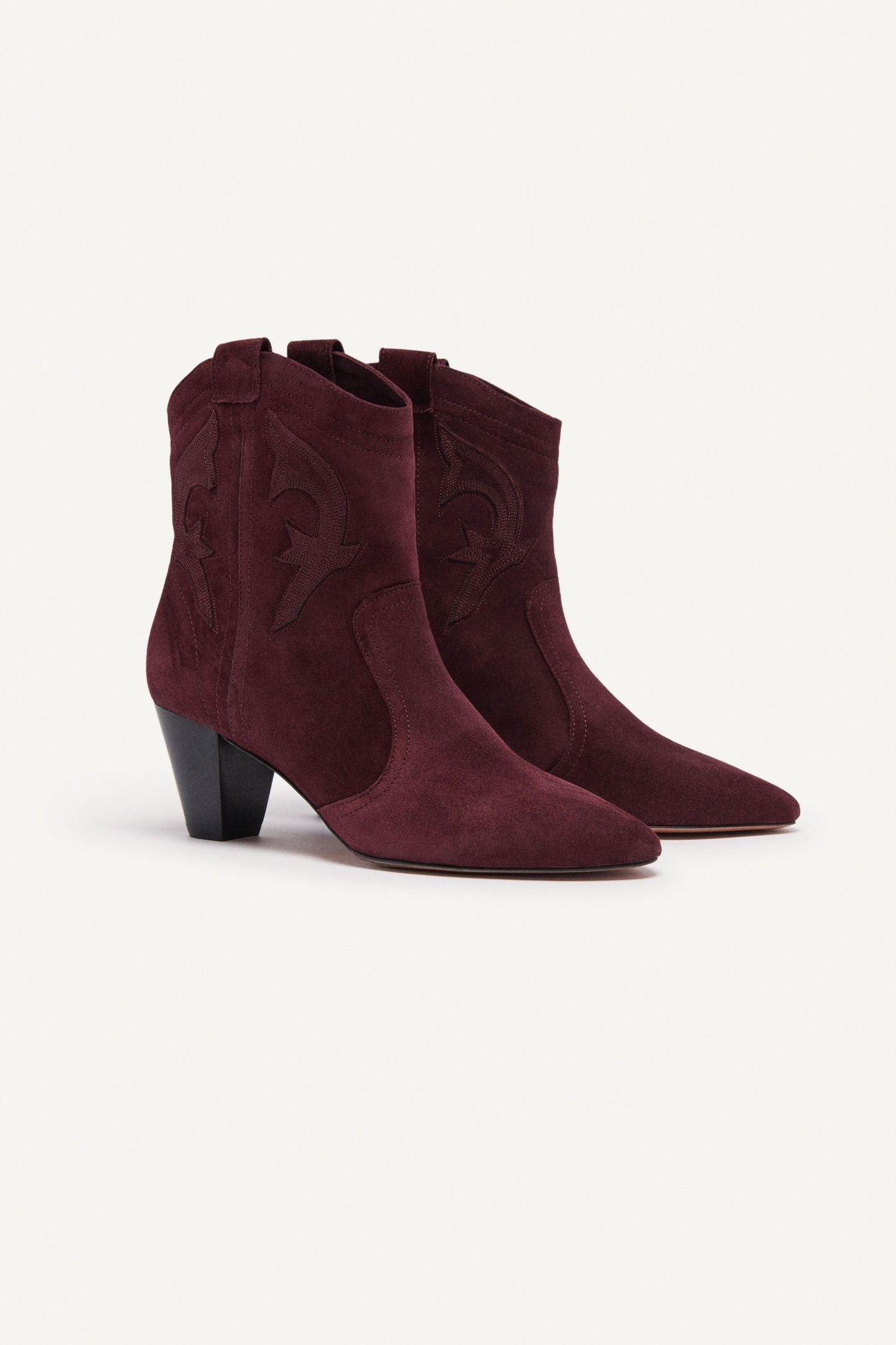 ANKLE BOOTS GRENAT 2