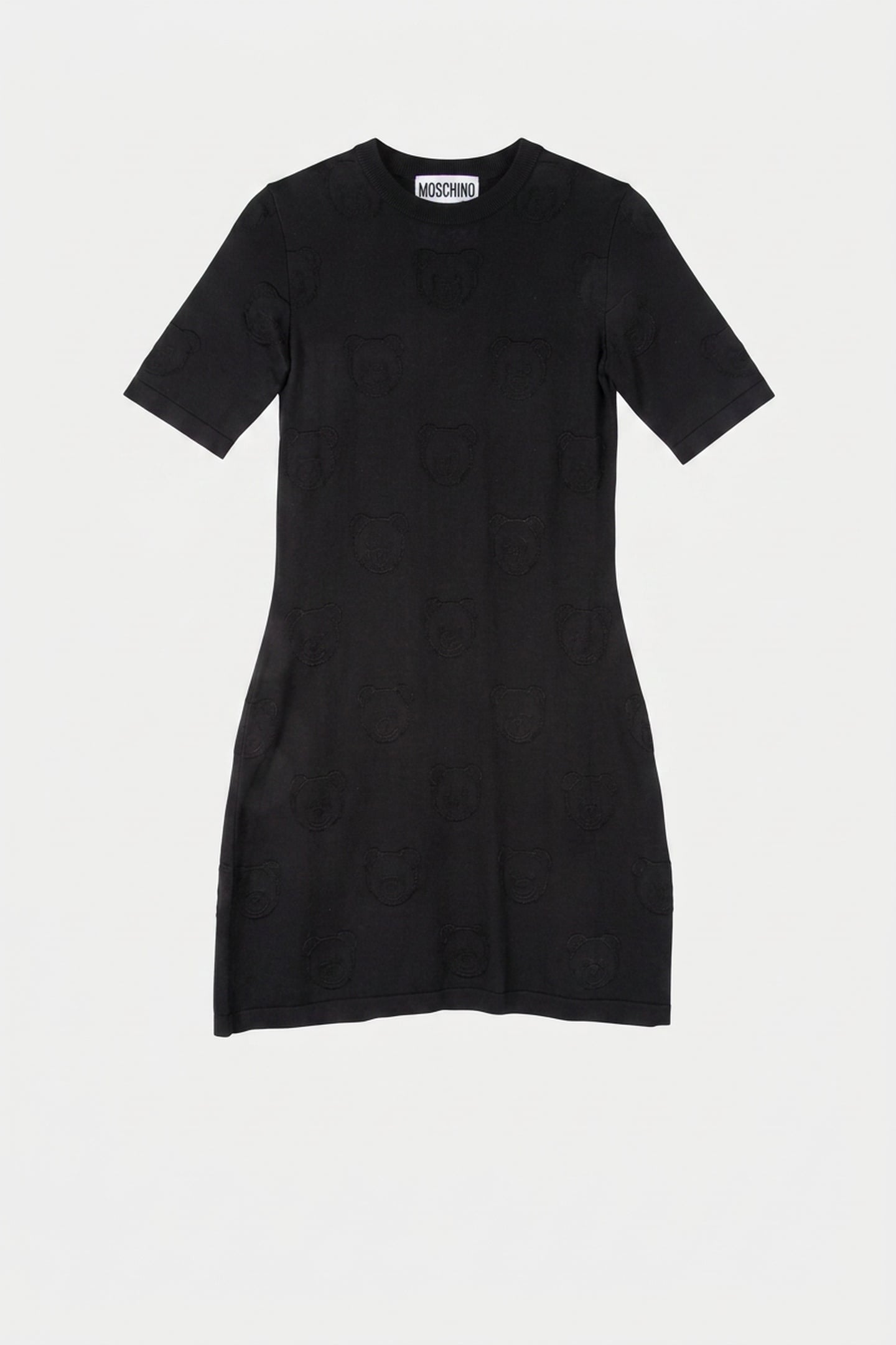 KNIT DRESS BLACK 3