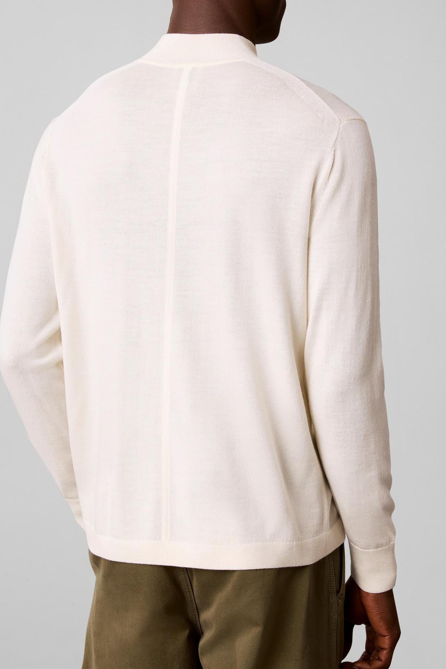 LS MERINO MOCK NECK ANTIQUE WHITE 2