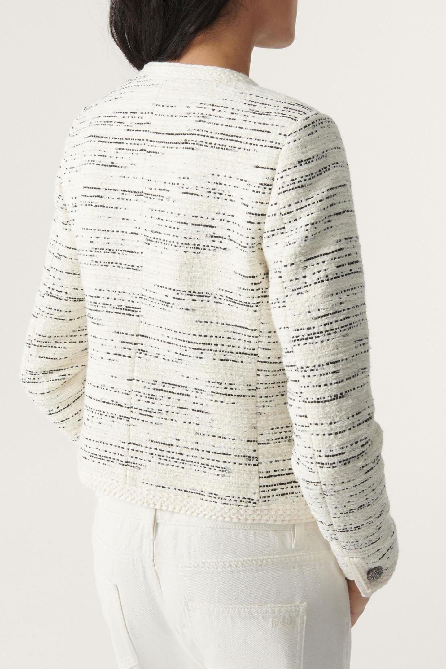TAILORED BLAZER ECRU 2