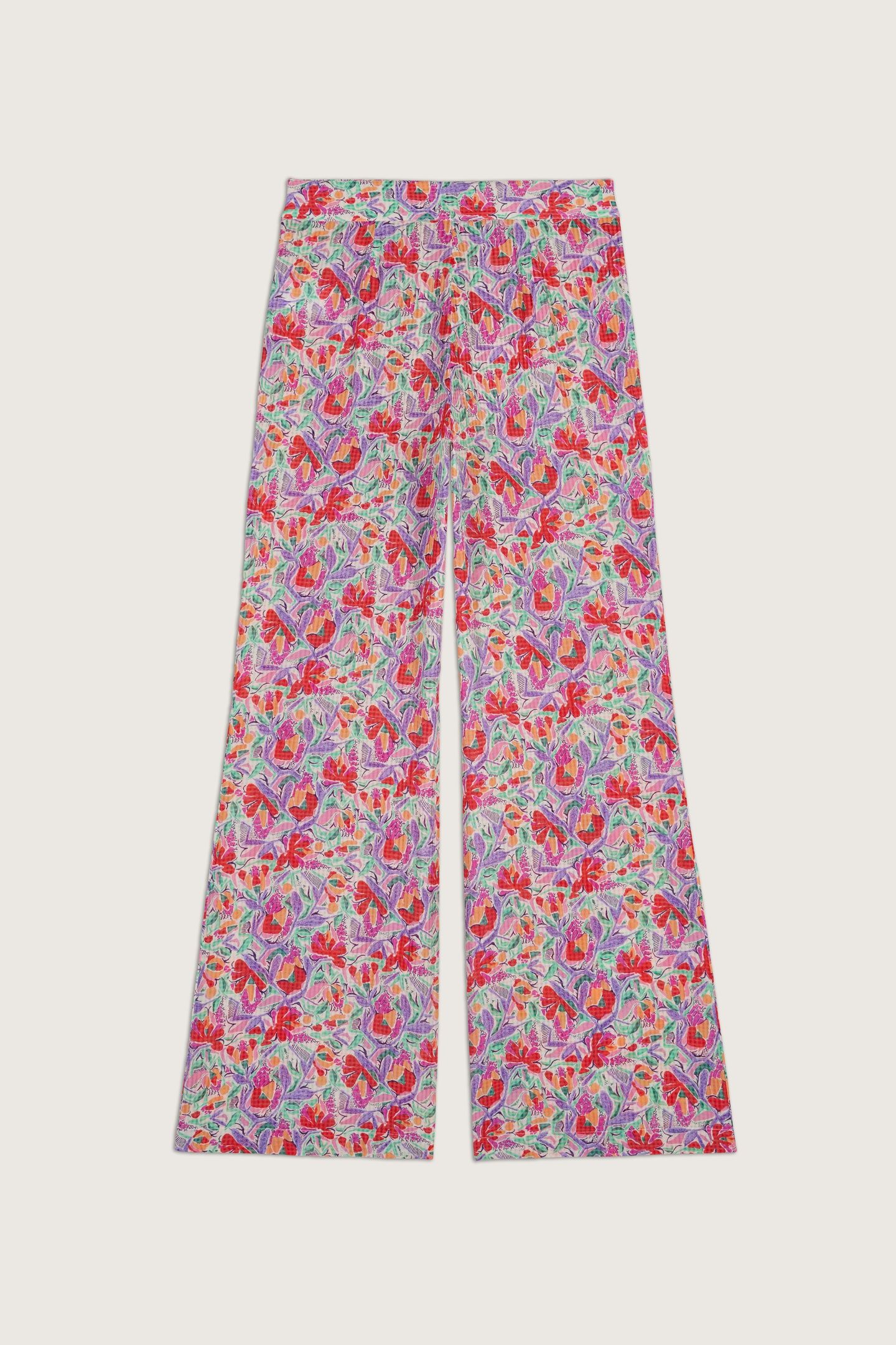 WIDE TROUSERS ECRU 3