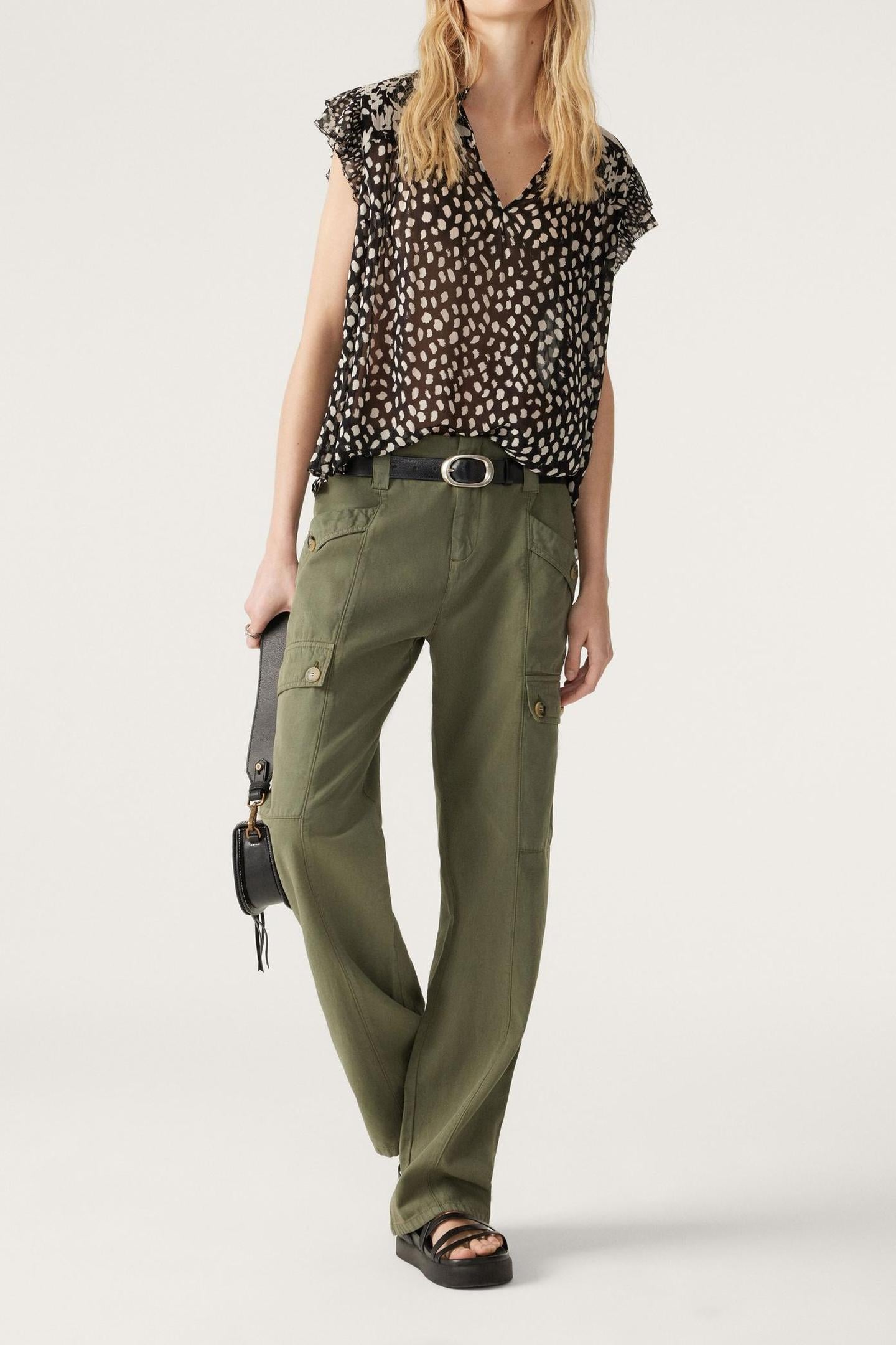 STRAIGHT TROUSERS KAKI 2