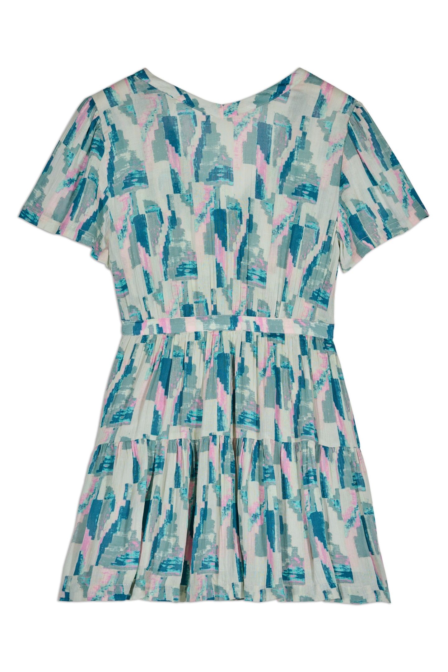 MINI DRESS TURQUOISE 4