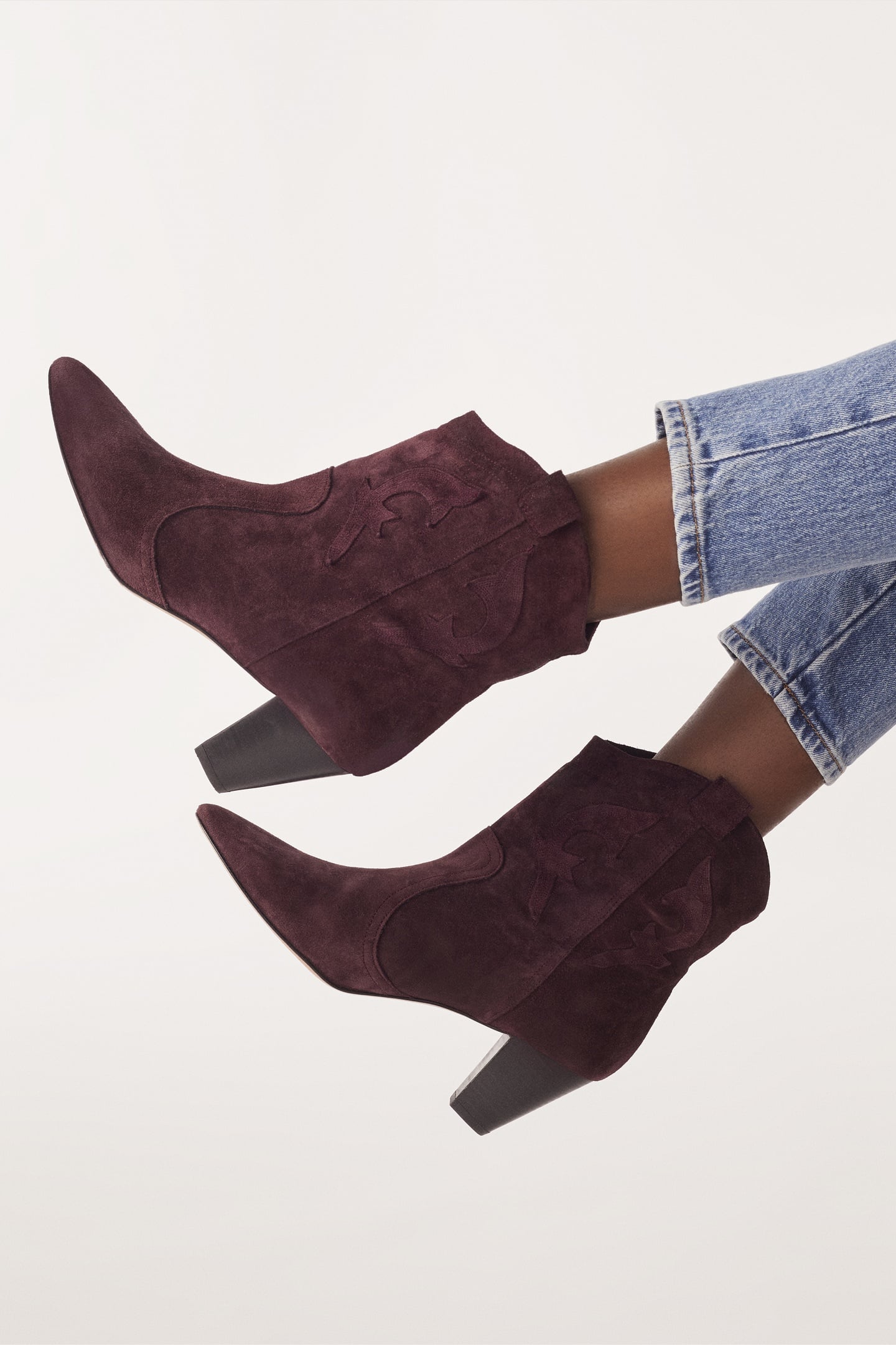 ANKLE BOOTS GRENAT 5