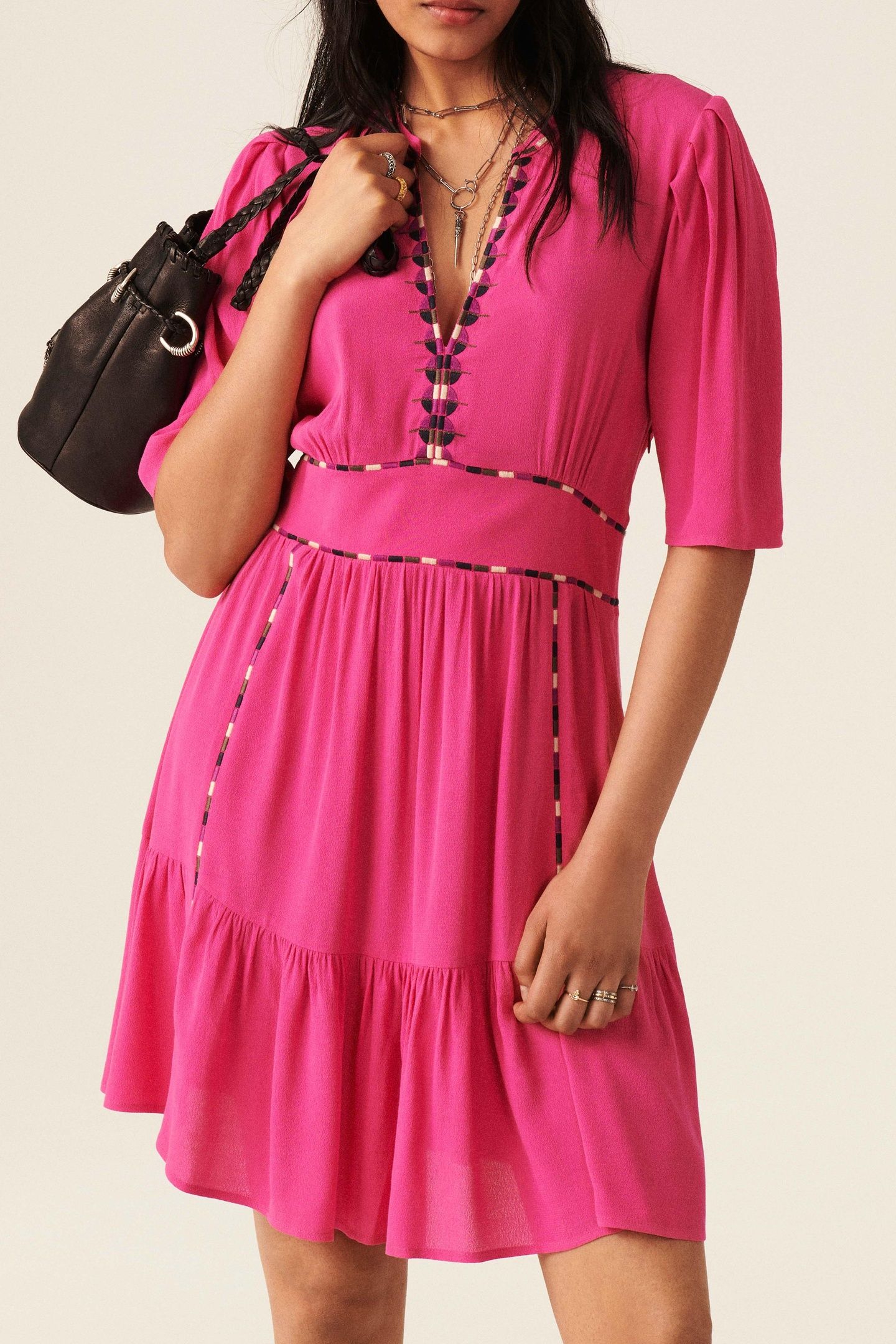 MINI DRESS ROSE 1